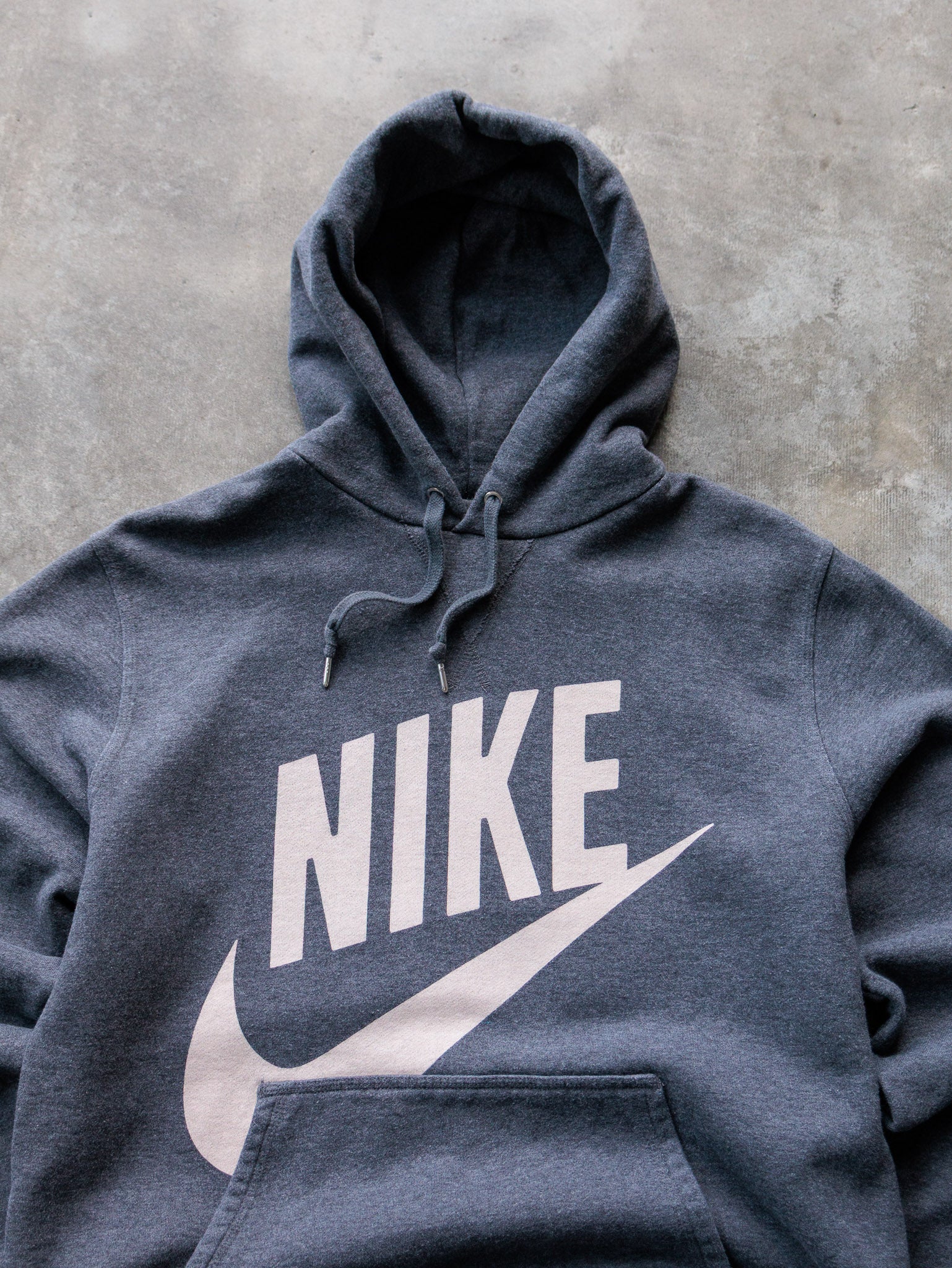 Vintage Charcoal Nike Hoodie (L)