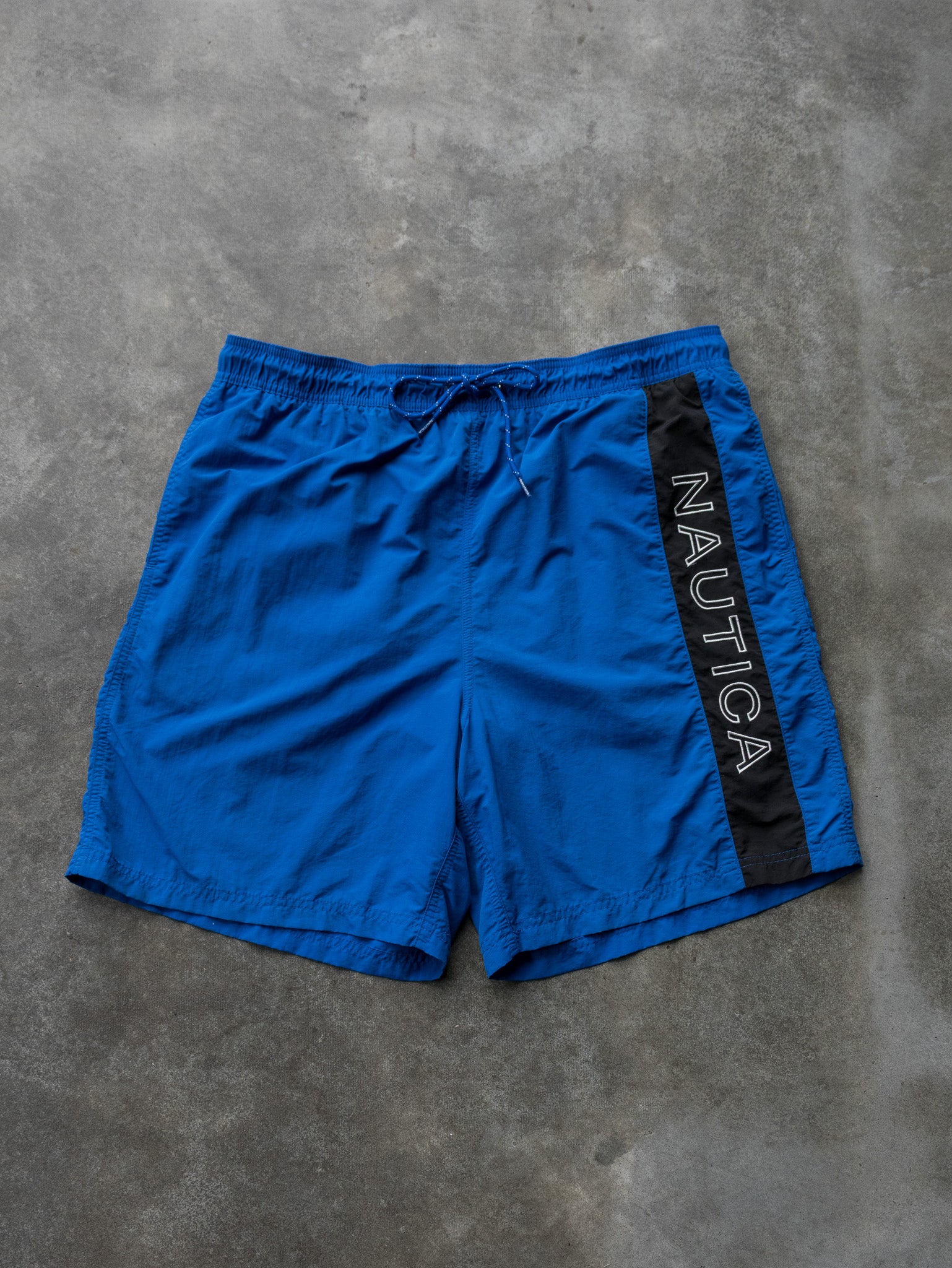 Vintage Blue Nautica Swim Shorts (L)