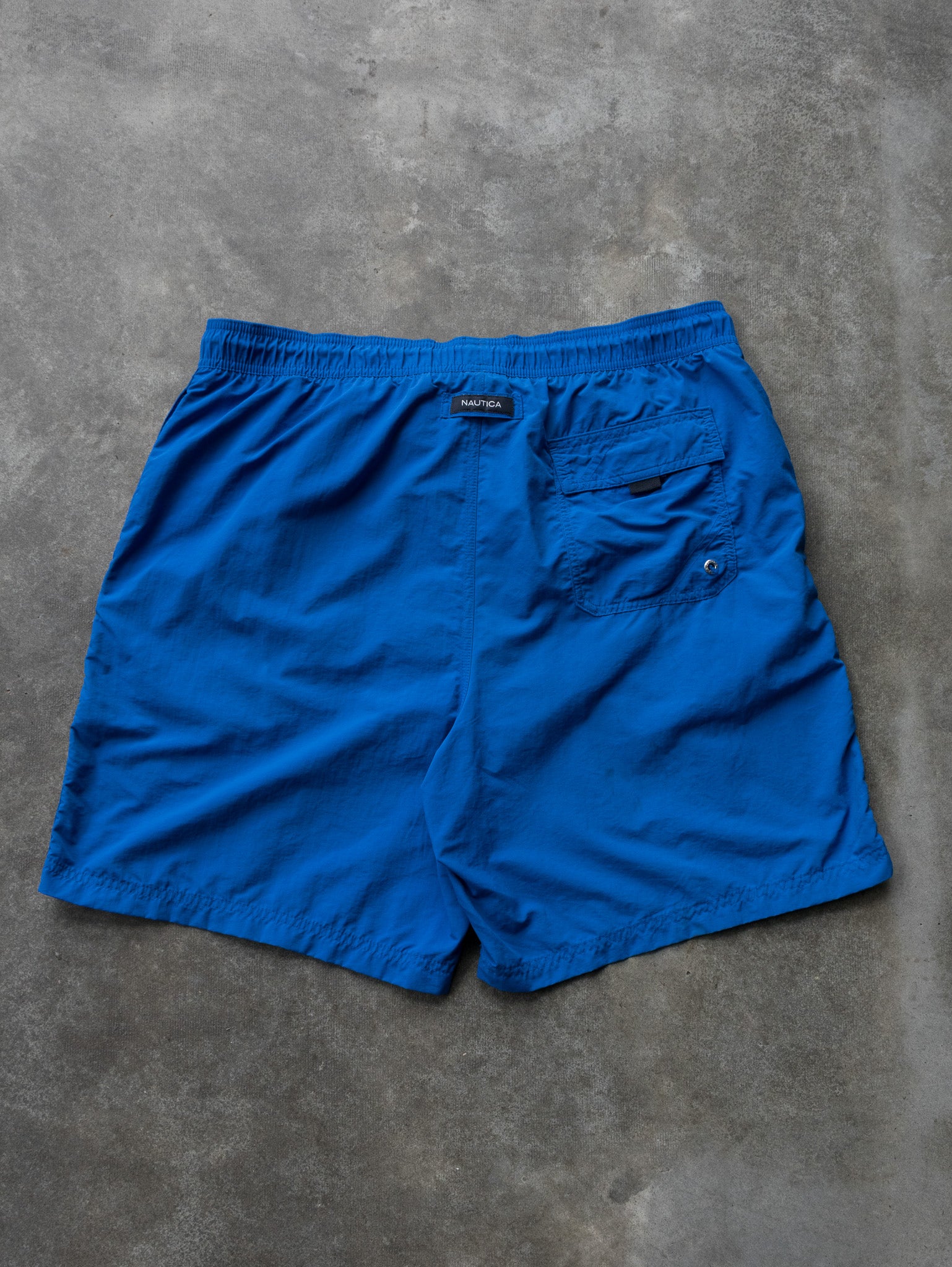 Vintage Blue Nautica Swim Shorts (L)