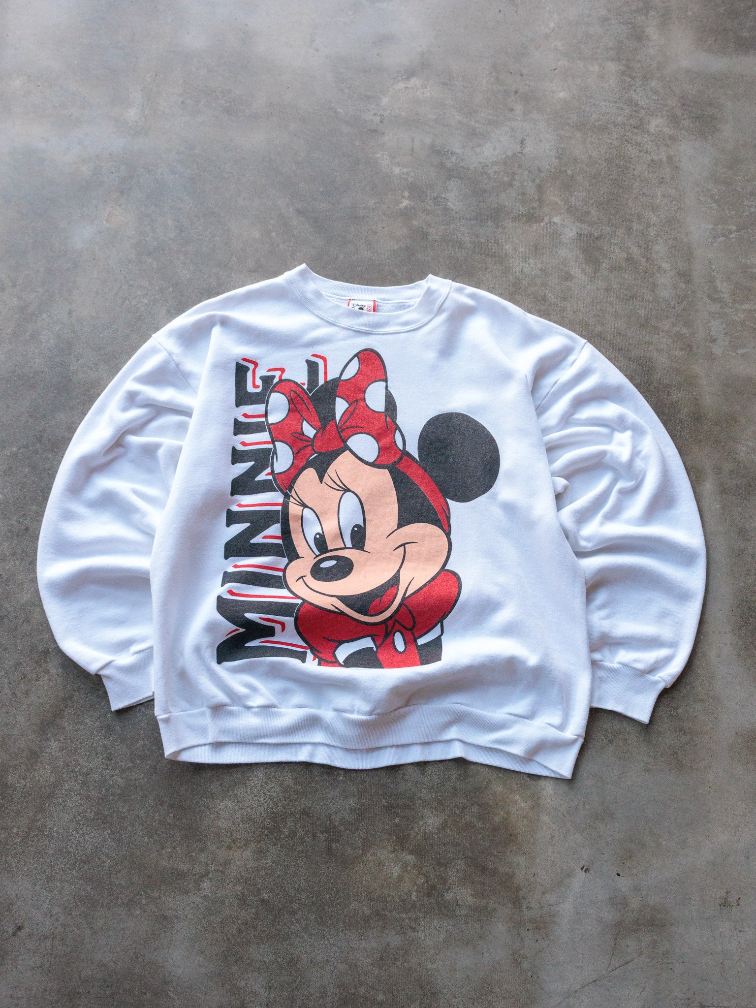 Vintage 90s Minnie Mouse Sweatshirt (XL)
