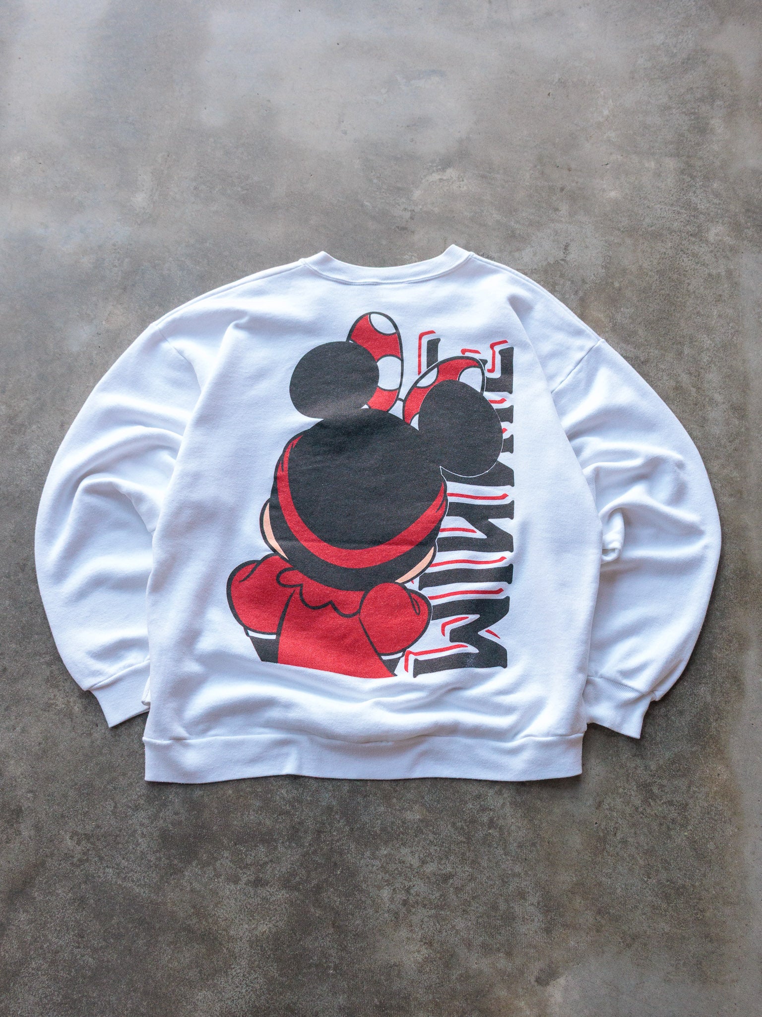 Vintage 90s Minnie Mouse Sweatshirt (XL)