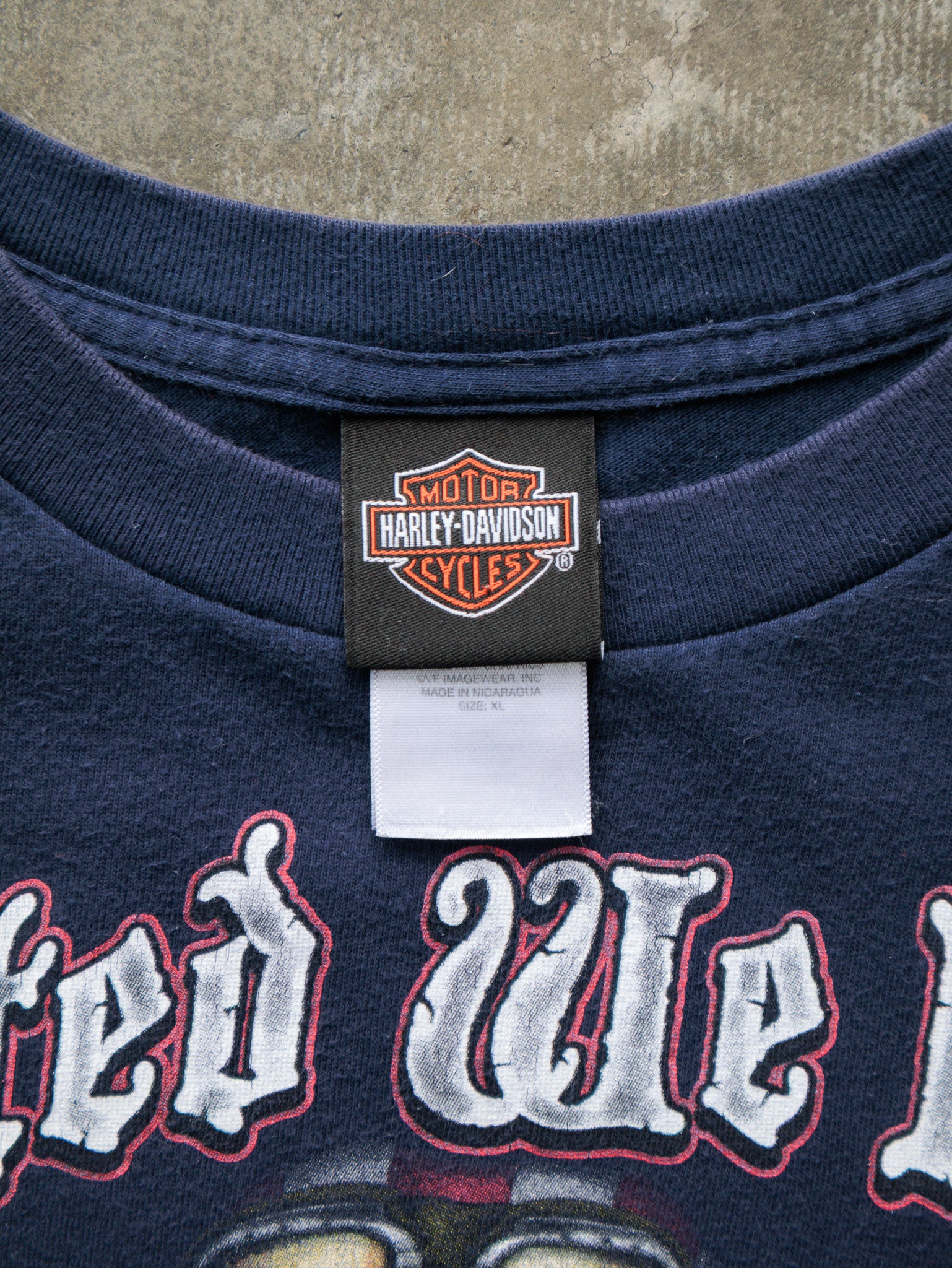 Vintage 2012 Harley-Davidson Black Diamond Marion IL Tee (XL)