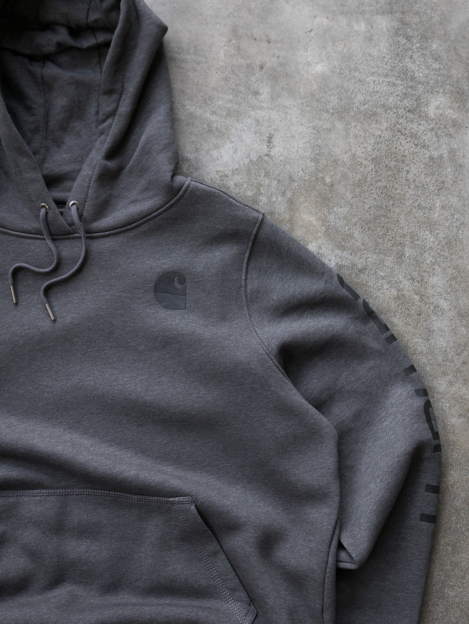 Vintage Charcoal Carhartt Hoodie (16-18Y)