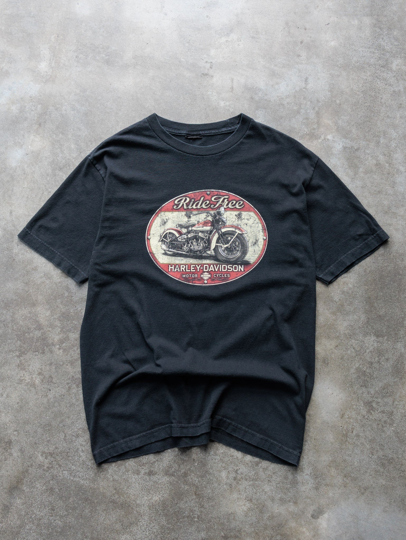Black Harley-Davidson Olympia WA Tee (L)