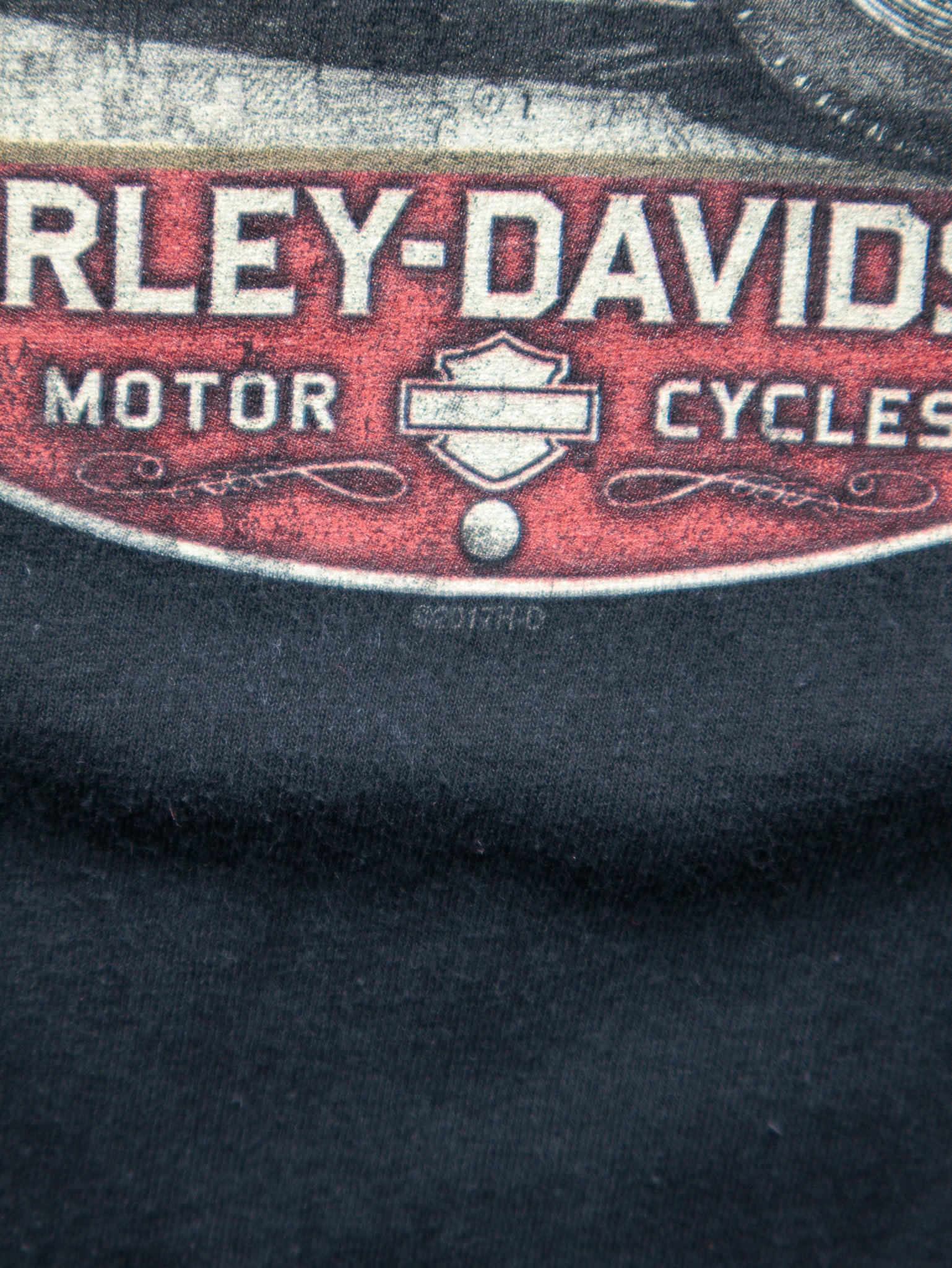 Black Harley-Davidson Olympia WA Tee (L)