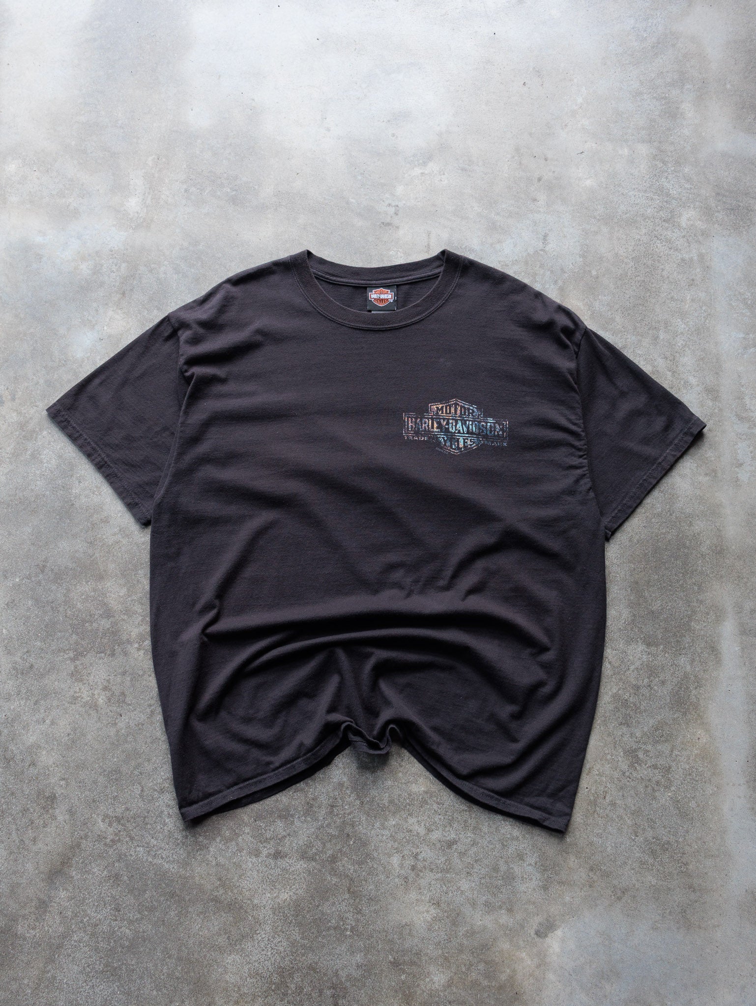 Vintage Black Harley-Davidson Kansas City Tee (XL)