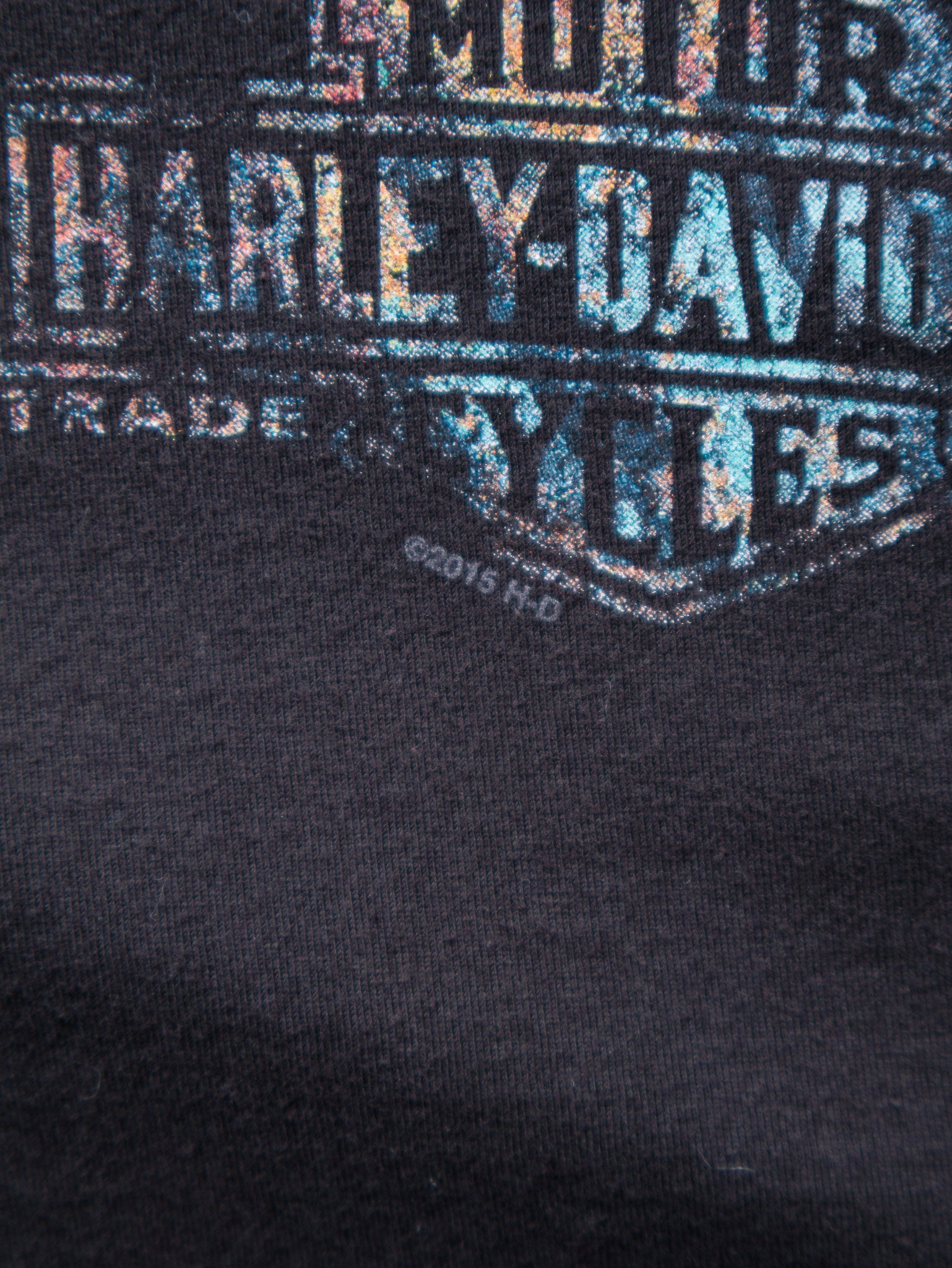 Vintage Black Harley-Davidson Kansas City Tee (XL)