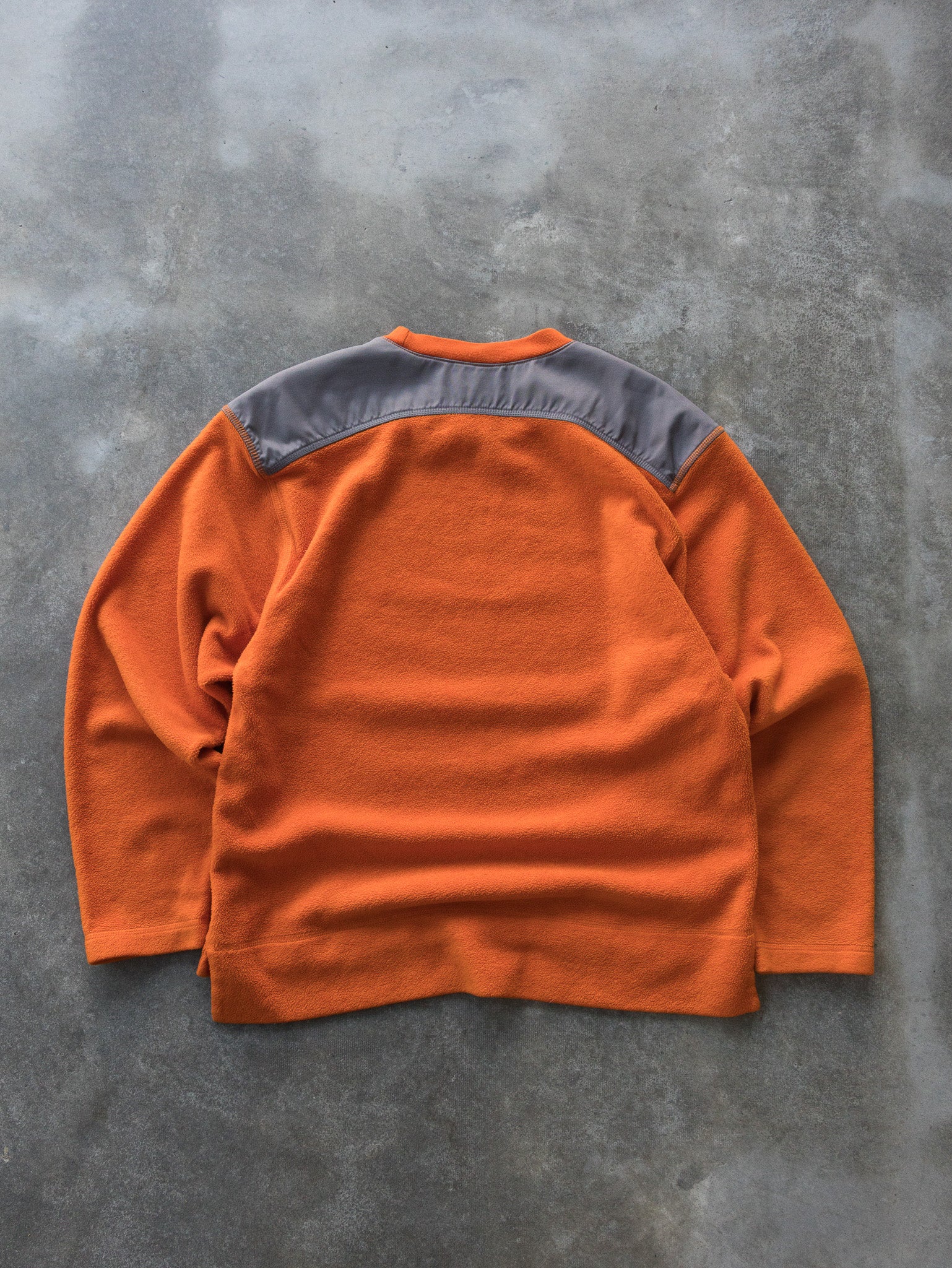 Vintage Orange Adidas Fleece Sweatshirt (M)