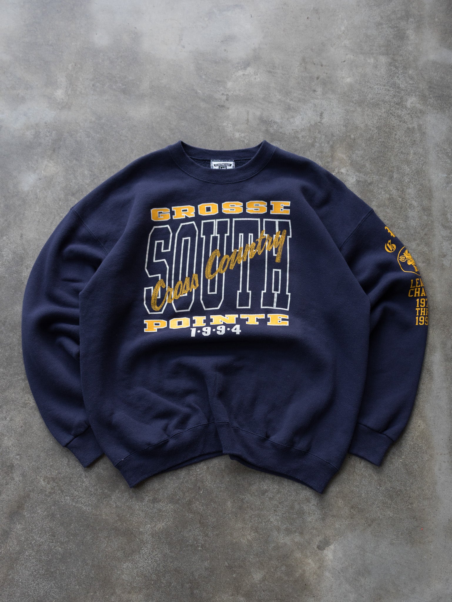 Vintage 1994 Grosse Pointe South Athletics Sweatshirt (XL)