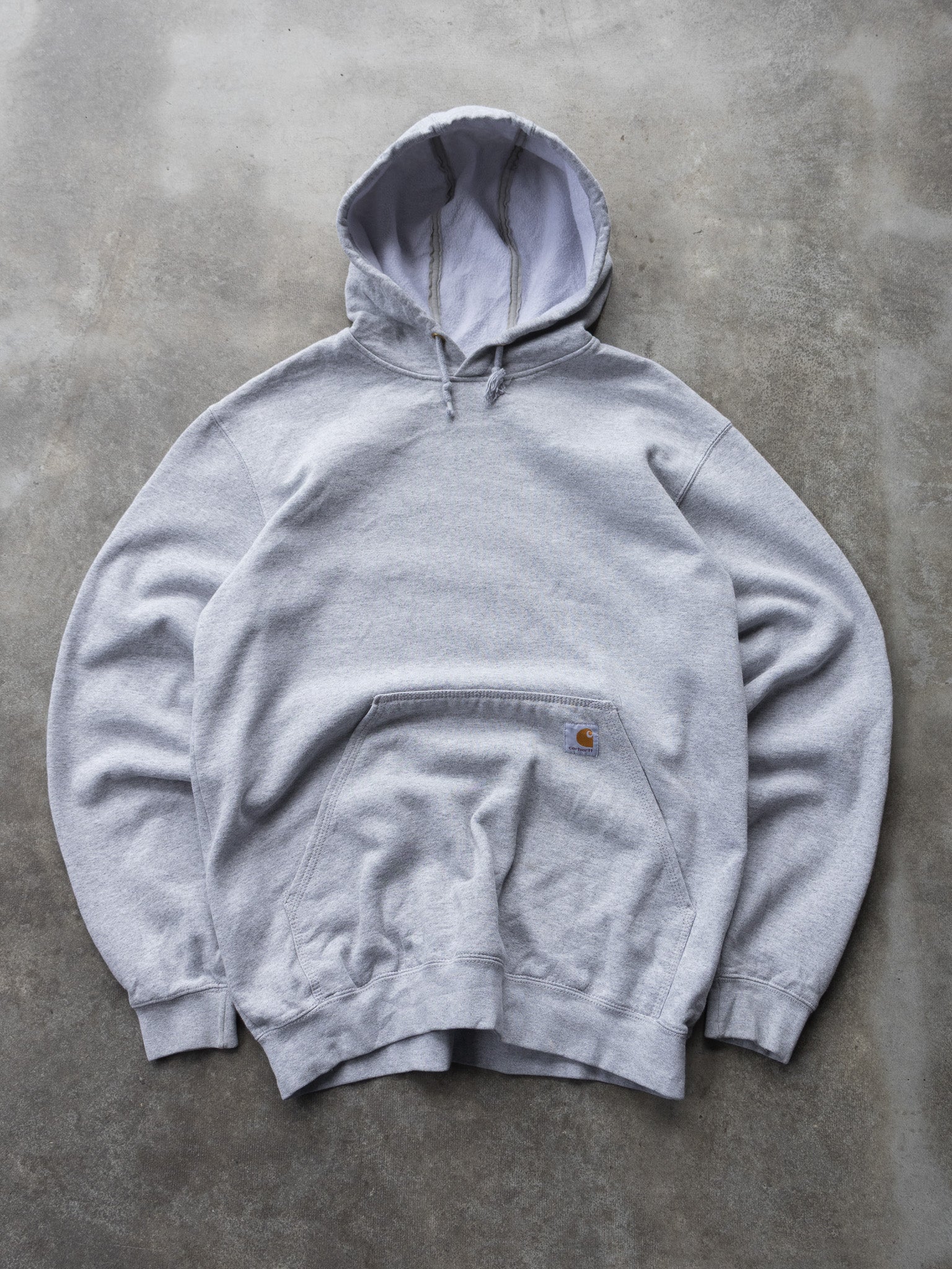 Vintage Grey Carhartt Hoodie (M)