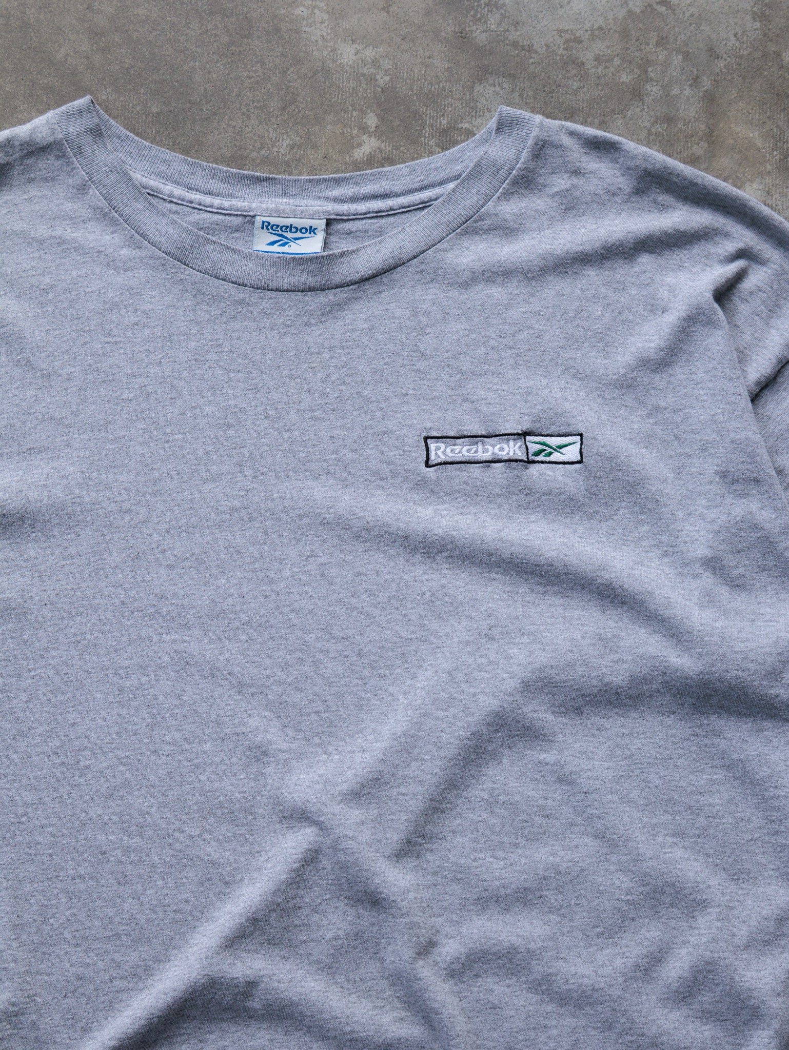 Vintage 90s Grey Reebok Tee (XL)