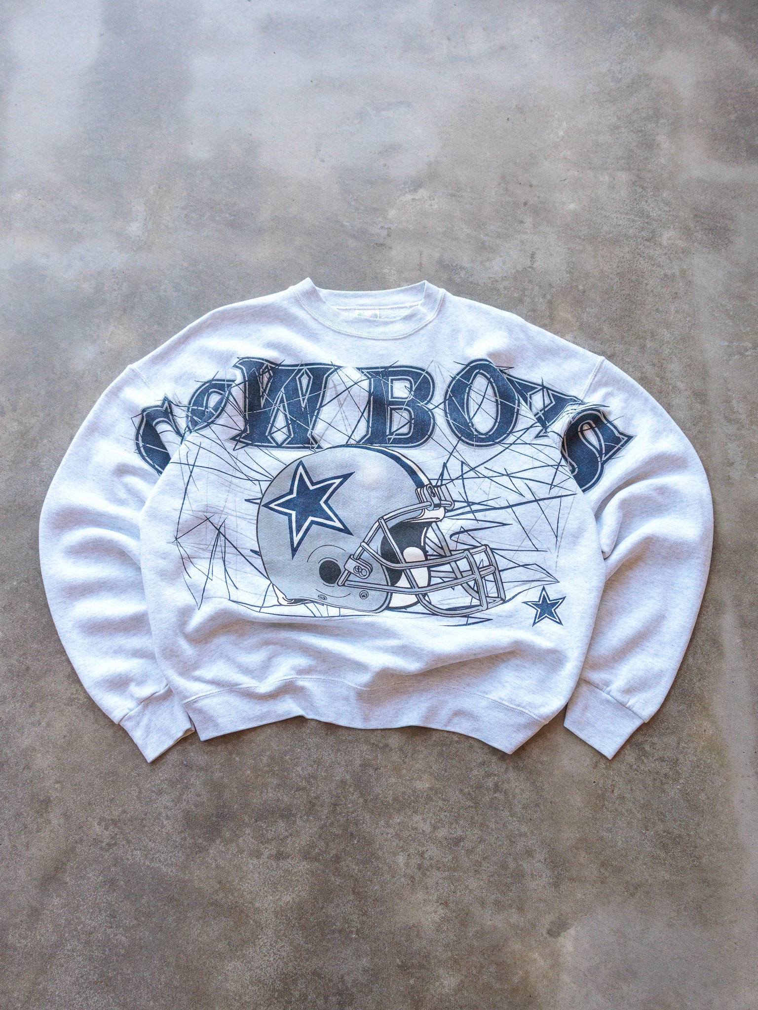 Vintage 90s Dallas Cowboys Spell Out Sweatshirt (XL)