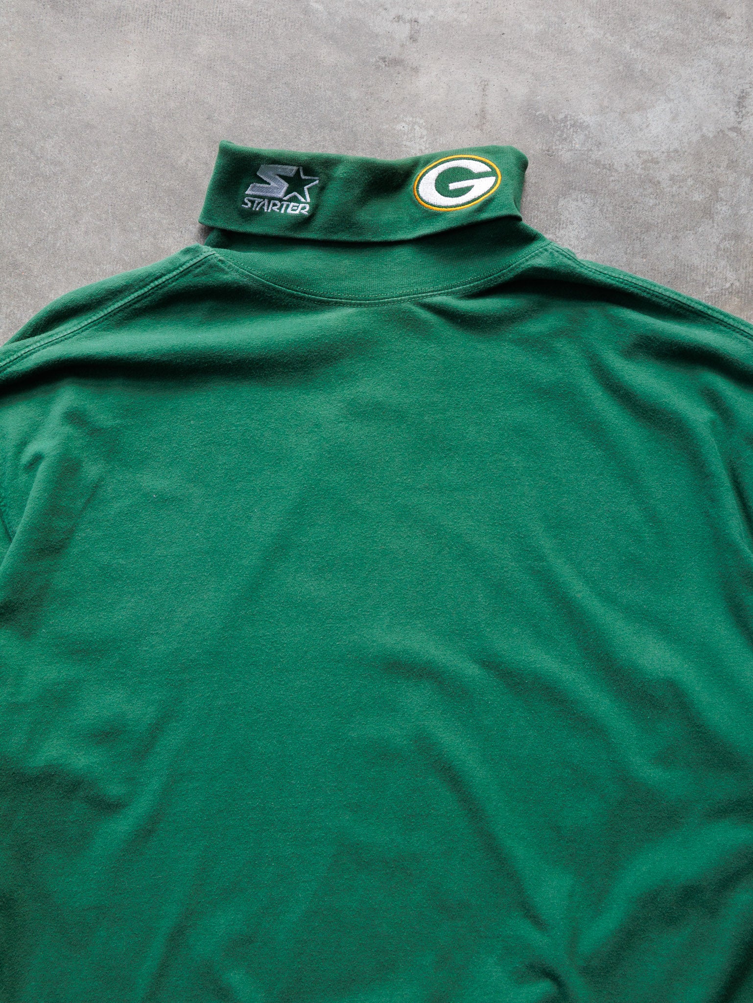 Vintage 90s Starter Green Bay Packers Turtle Neck Long Sleeve (XL)