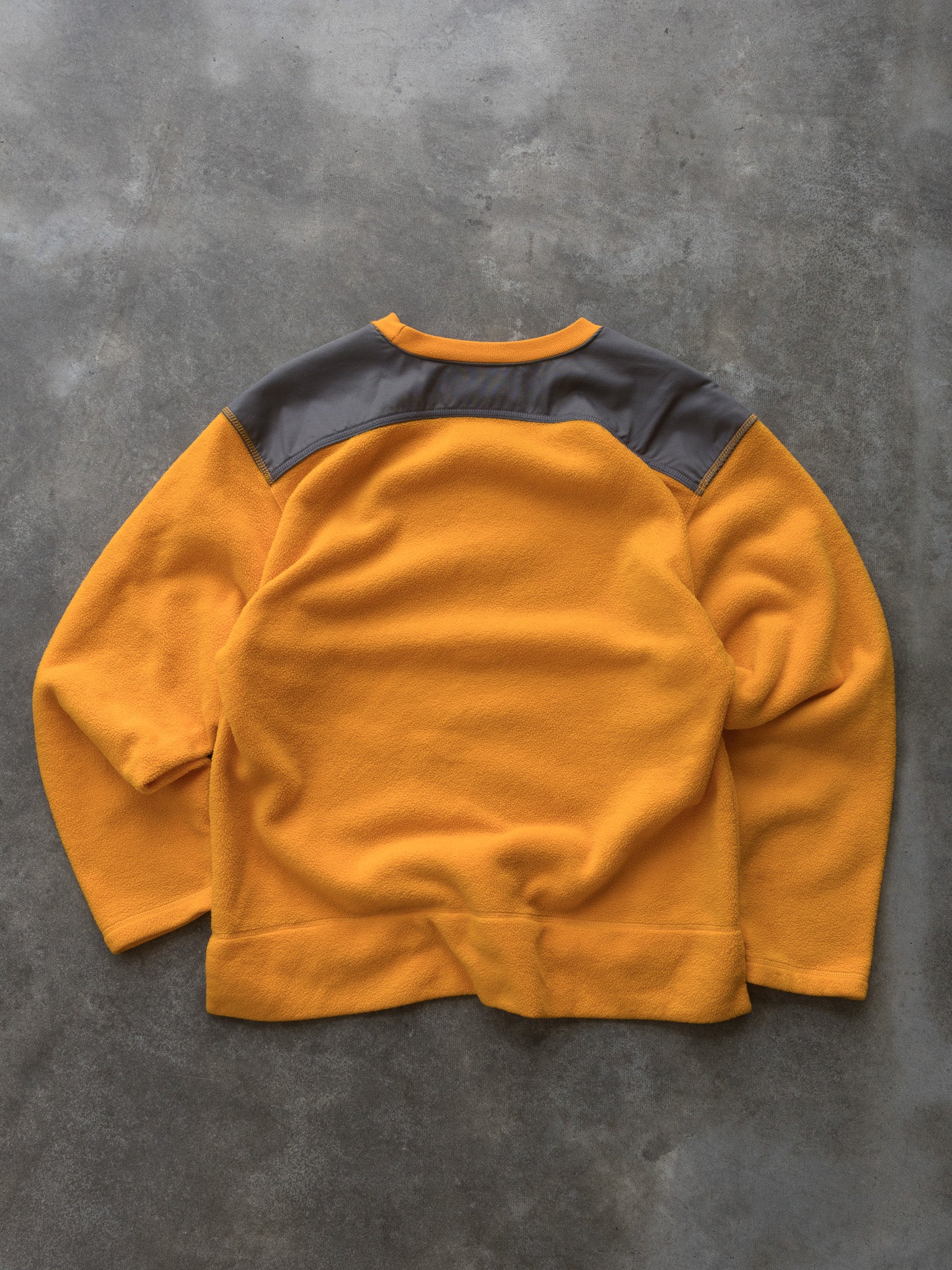 Vintage Yellow Adidas Fleece (M)