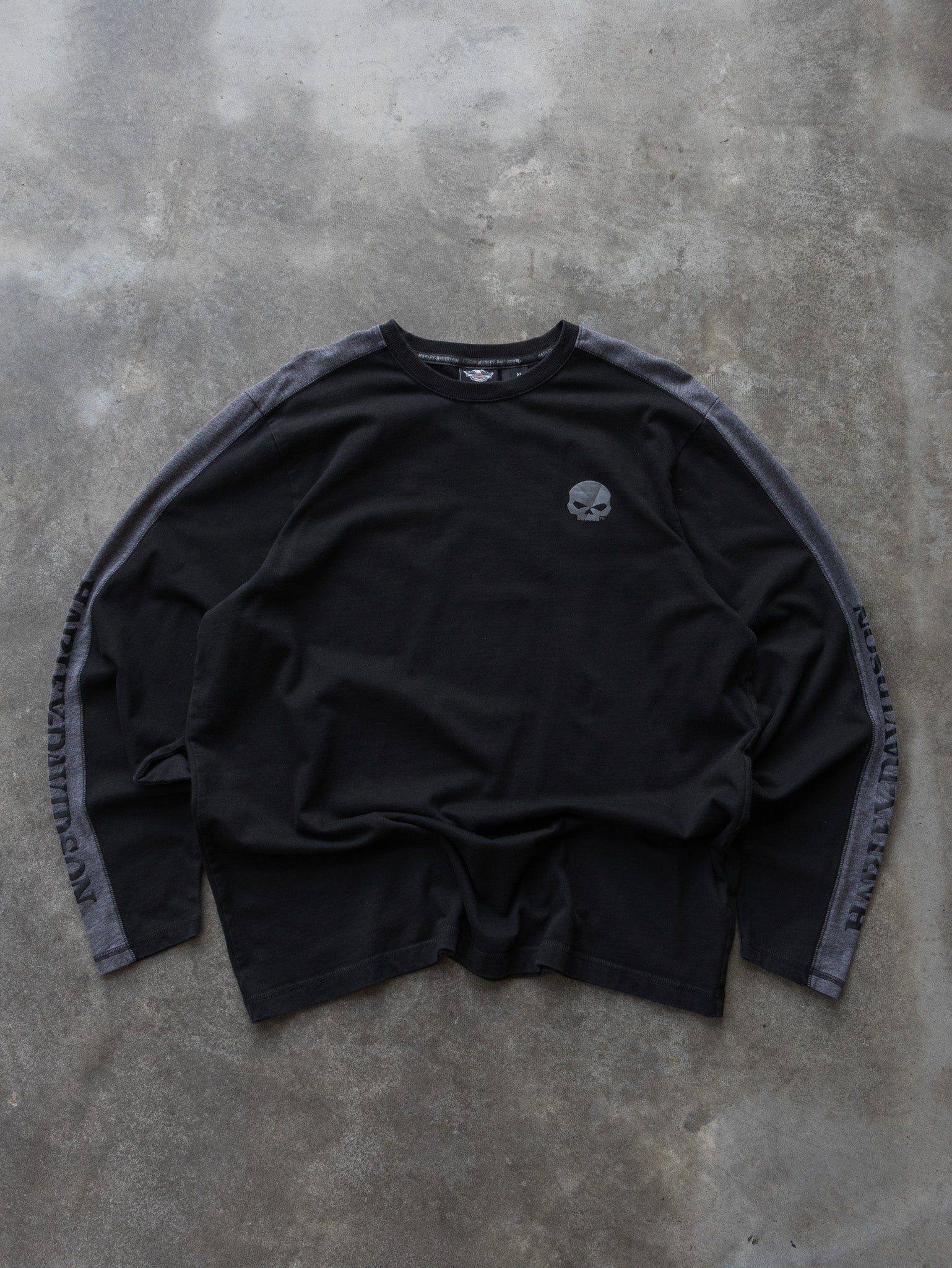 Vintage Black Harley-Davidson Long Sleeve (XL)