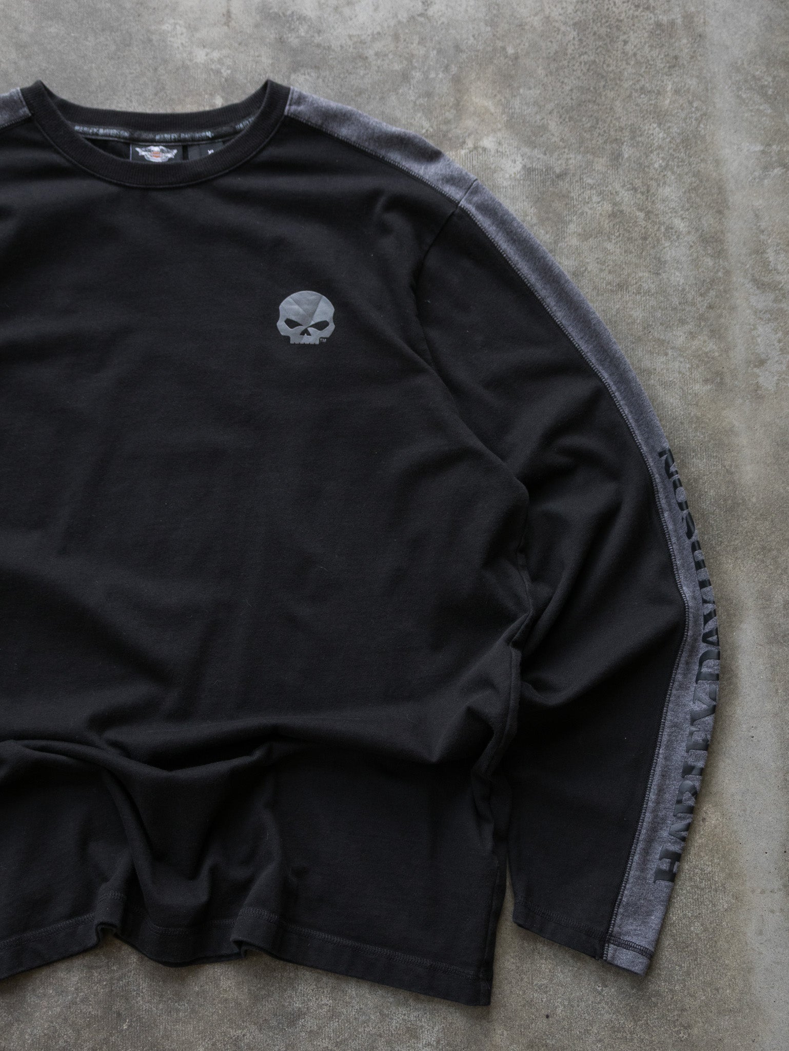 Vintage Black Harley-Davidson Long Sleeve (XL)