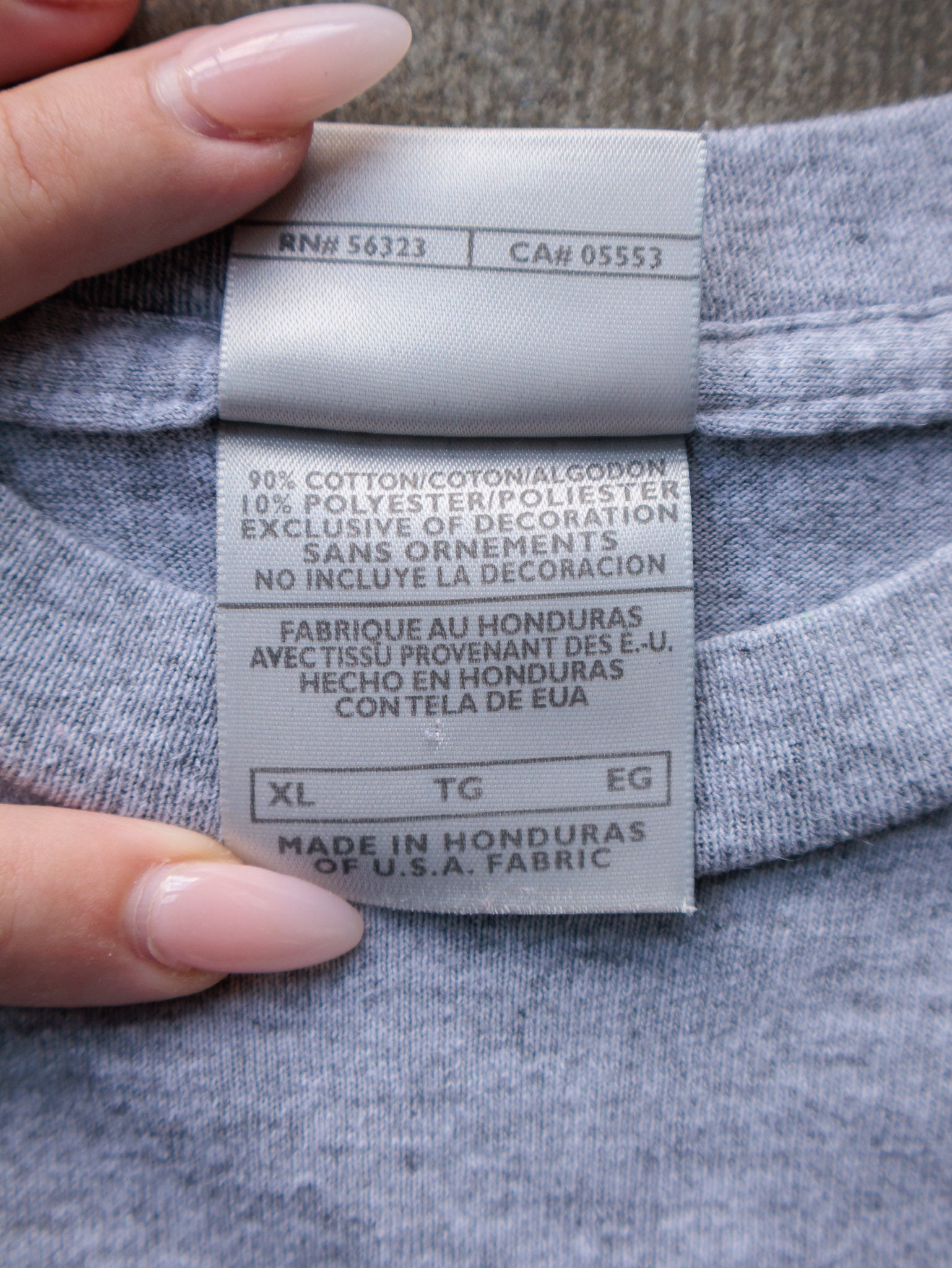 Vintage 00s Grey Nike Air Tee (XL)
