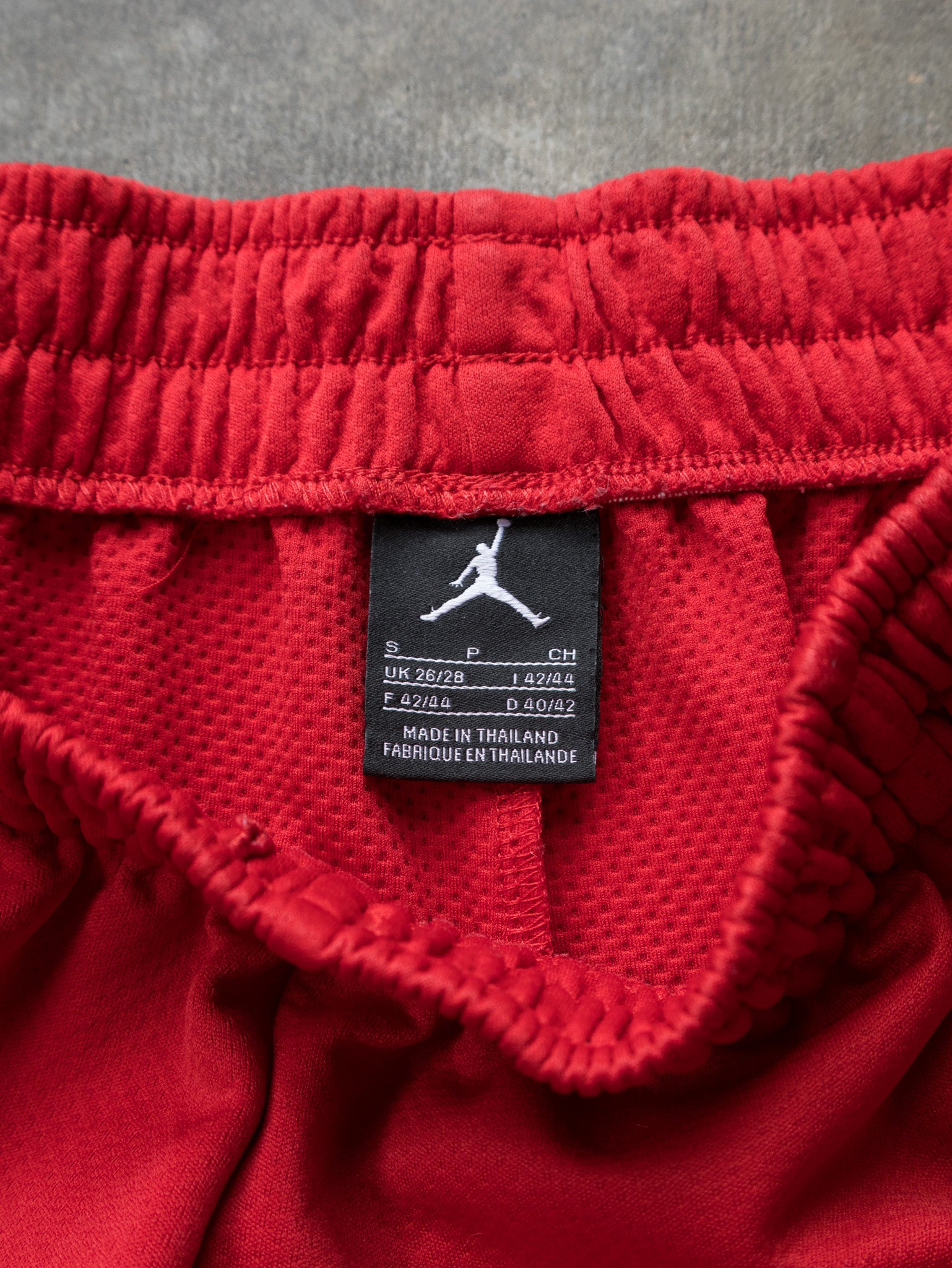 Vintage Red Jordan Basketball Shorts (S)