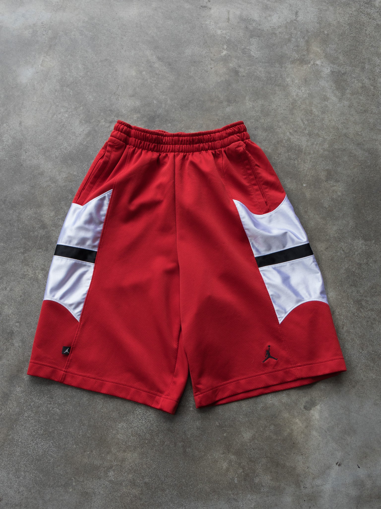 Vintage Red Jordan Basketball Shorts (S)