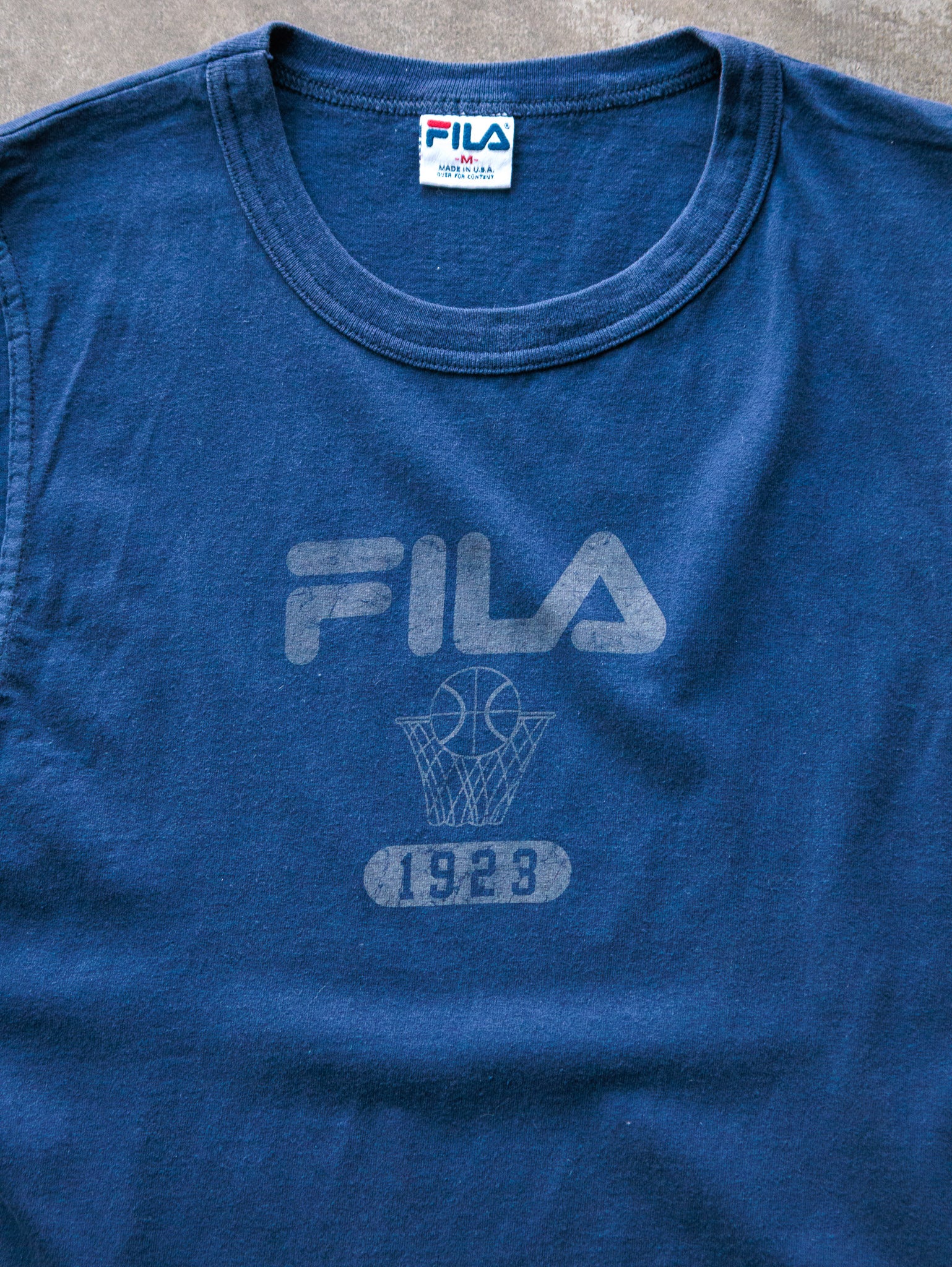 Vintage 90s Navy Fila Tank (M)