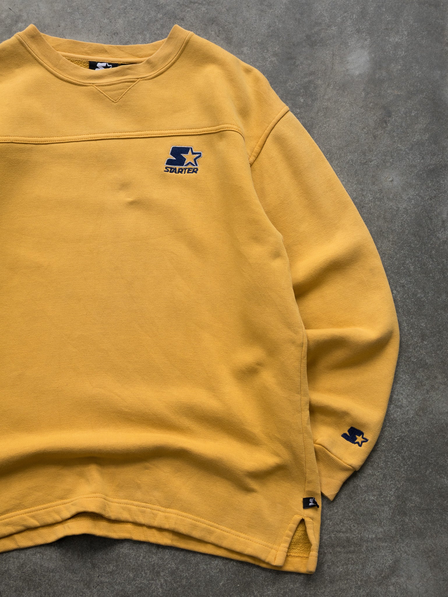 Vintage Yellow Starter Sweatshirt (S)