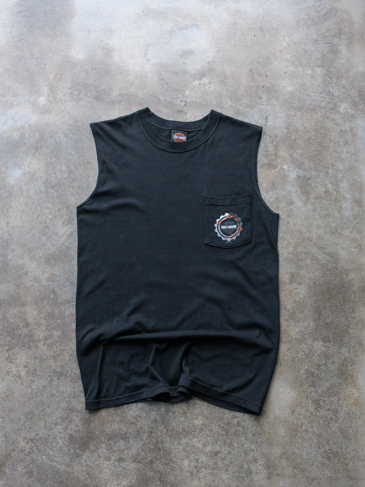 Vintage 2002 Harley-Davidson Bossier City LA Tank (M)