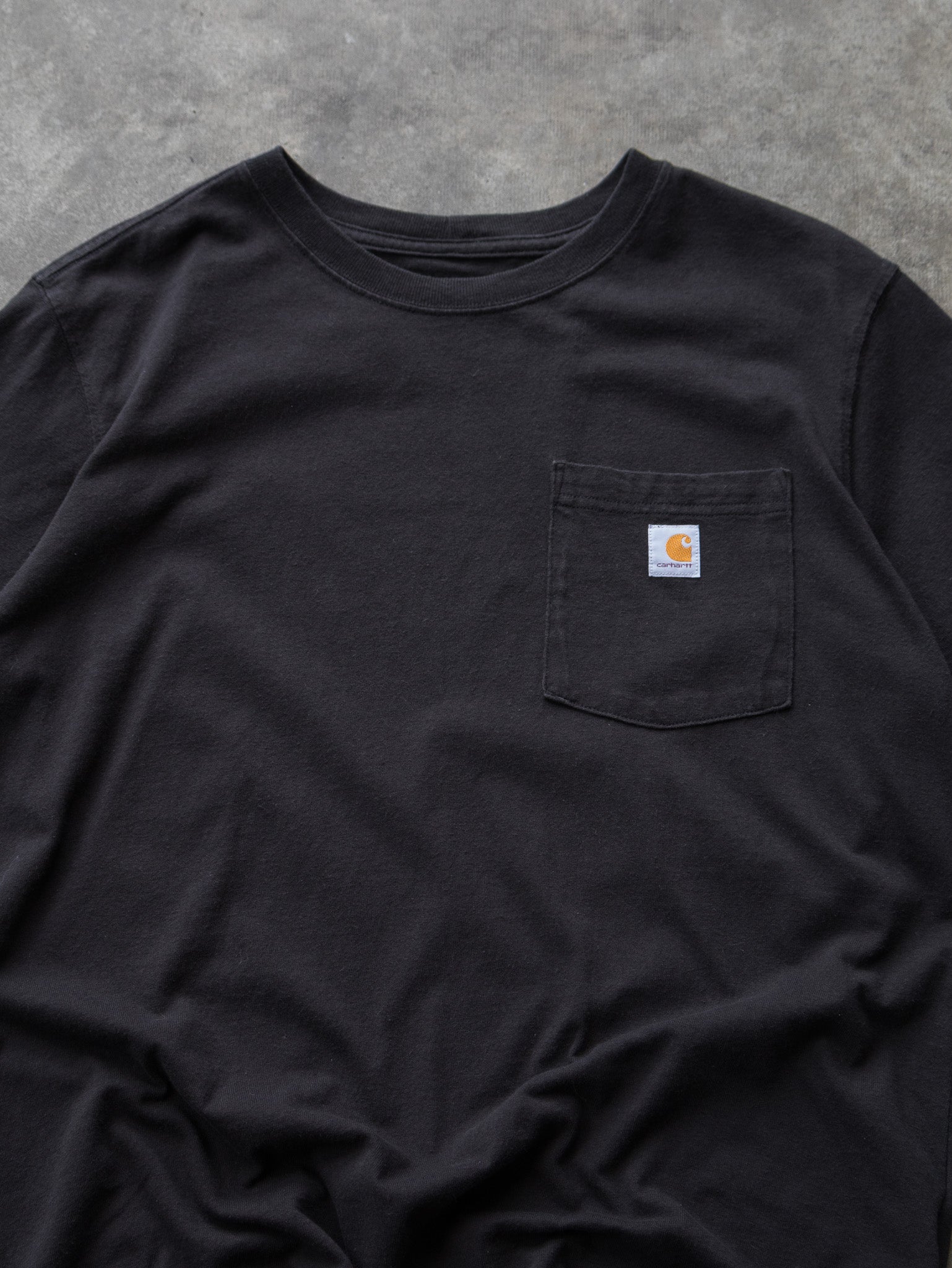Vintage Black Carhartt Pocket Tee (12-14Y)