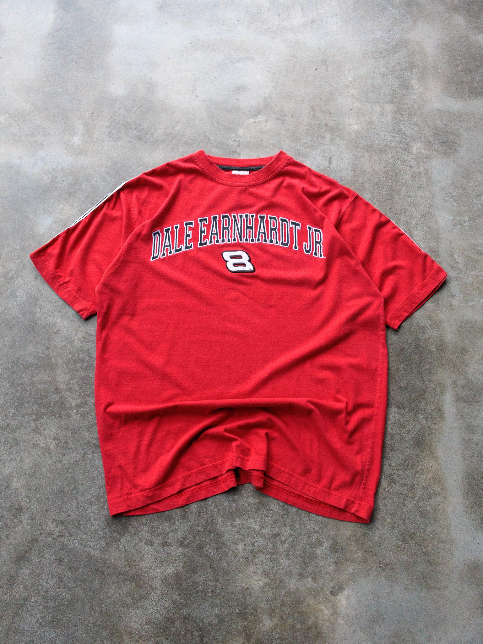 Vintage 00s Dale Earnhardt Jr Bud Racing NASCAR Tee (L)