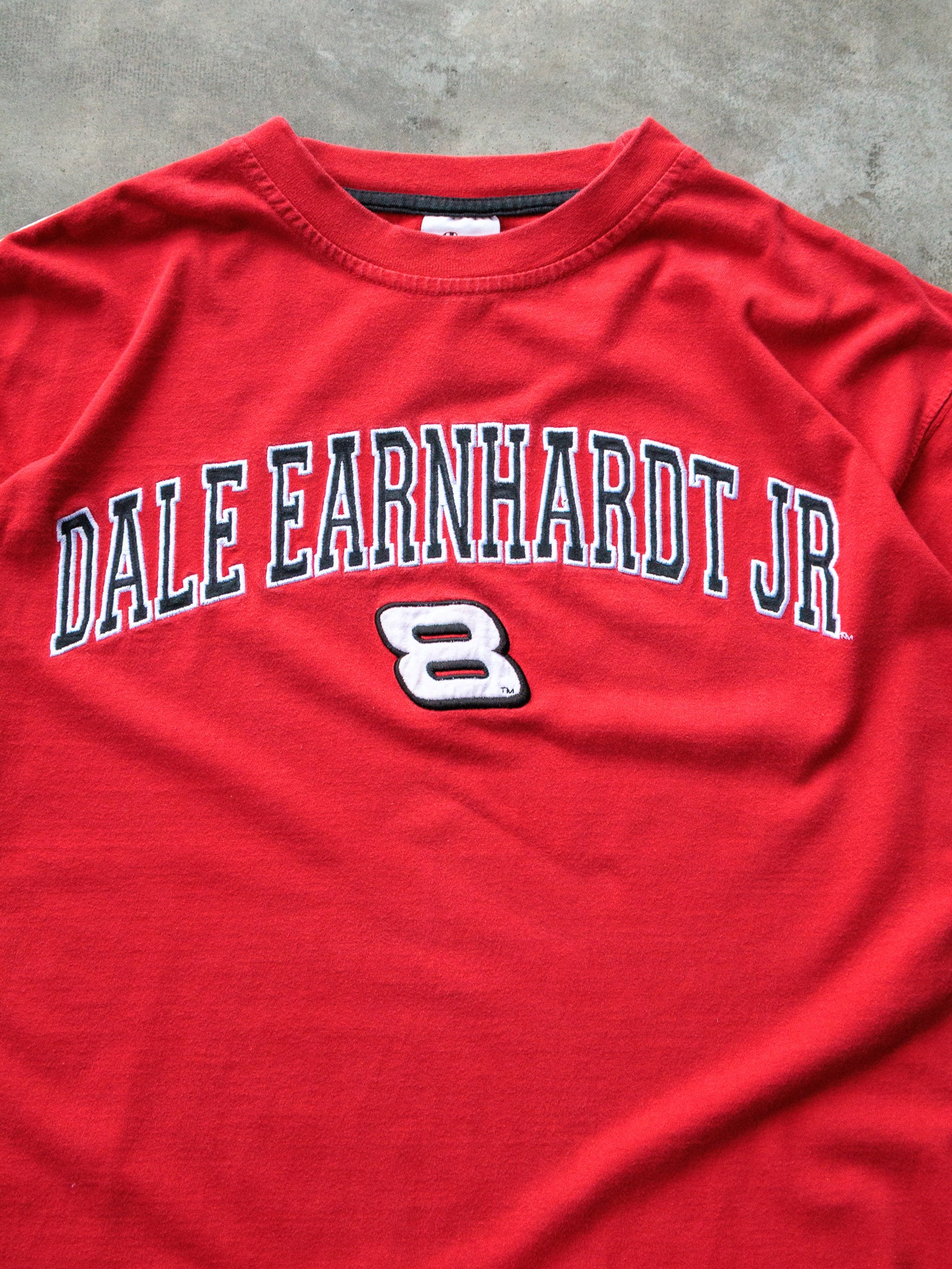Vintage 00s Dale Earnhardt Jr Bud Racing NASCAR Tee (L)