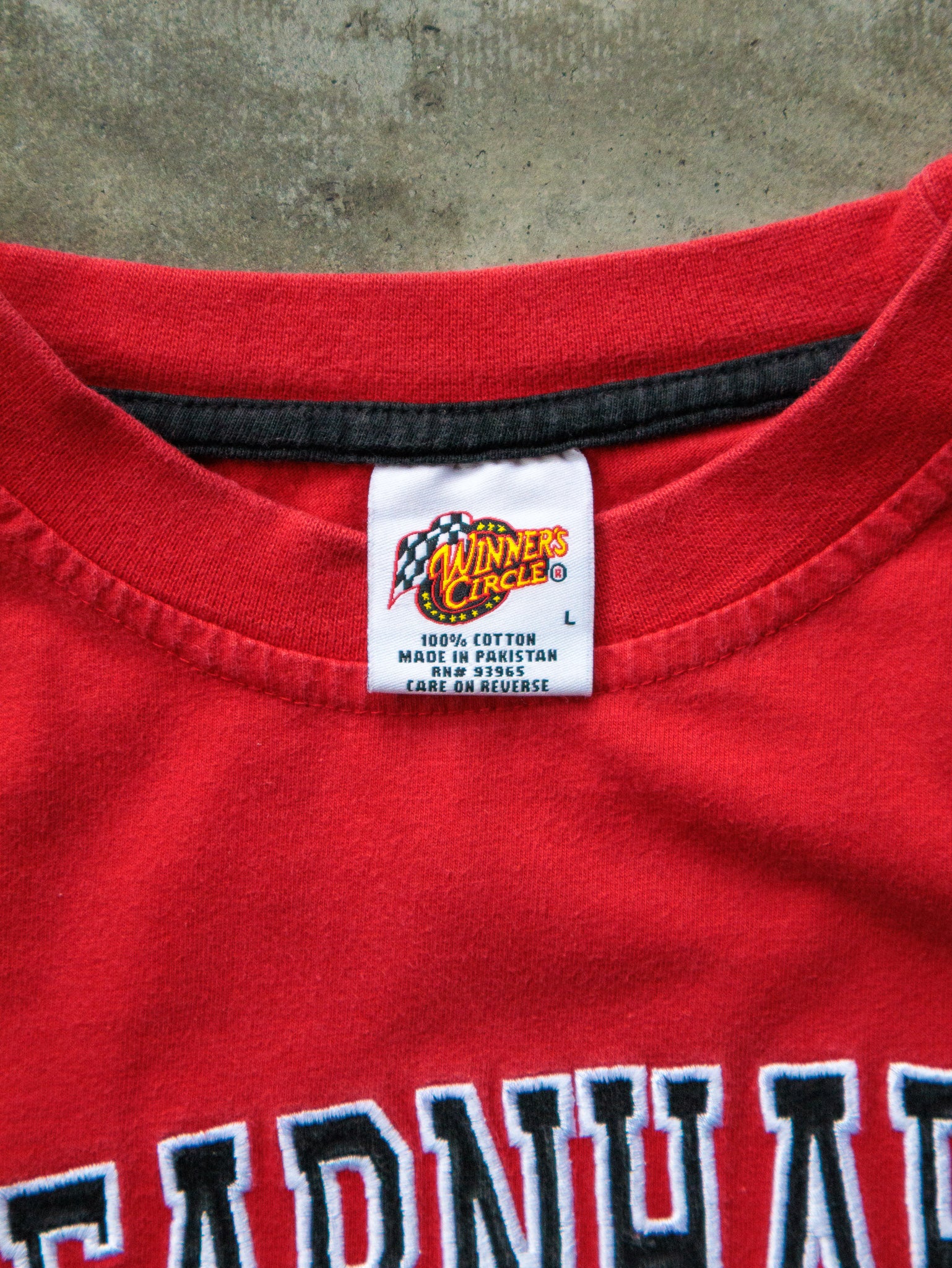 Vintage 00s Dale Earnhardt Jr Bud Racing NASCAR Tee (L)