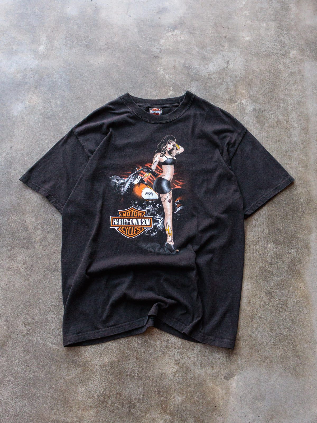 Vintage 2011 Black Harley-Davidson Rapid City Tee (L)