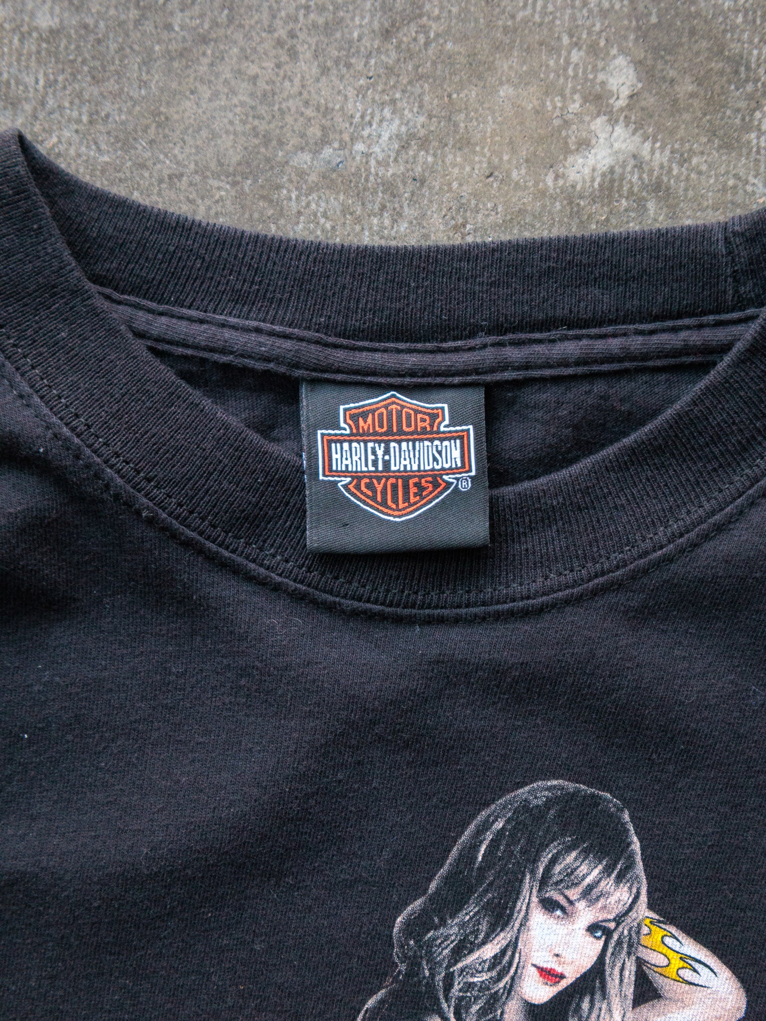Vintage 2011 Black Harley-Davidson Rapid City Tee (L)
