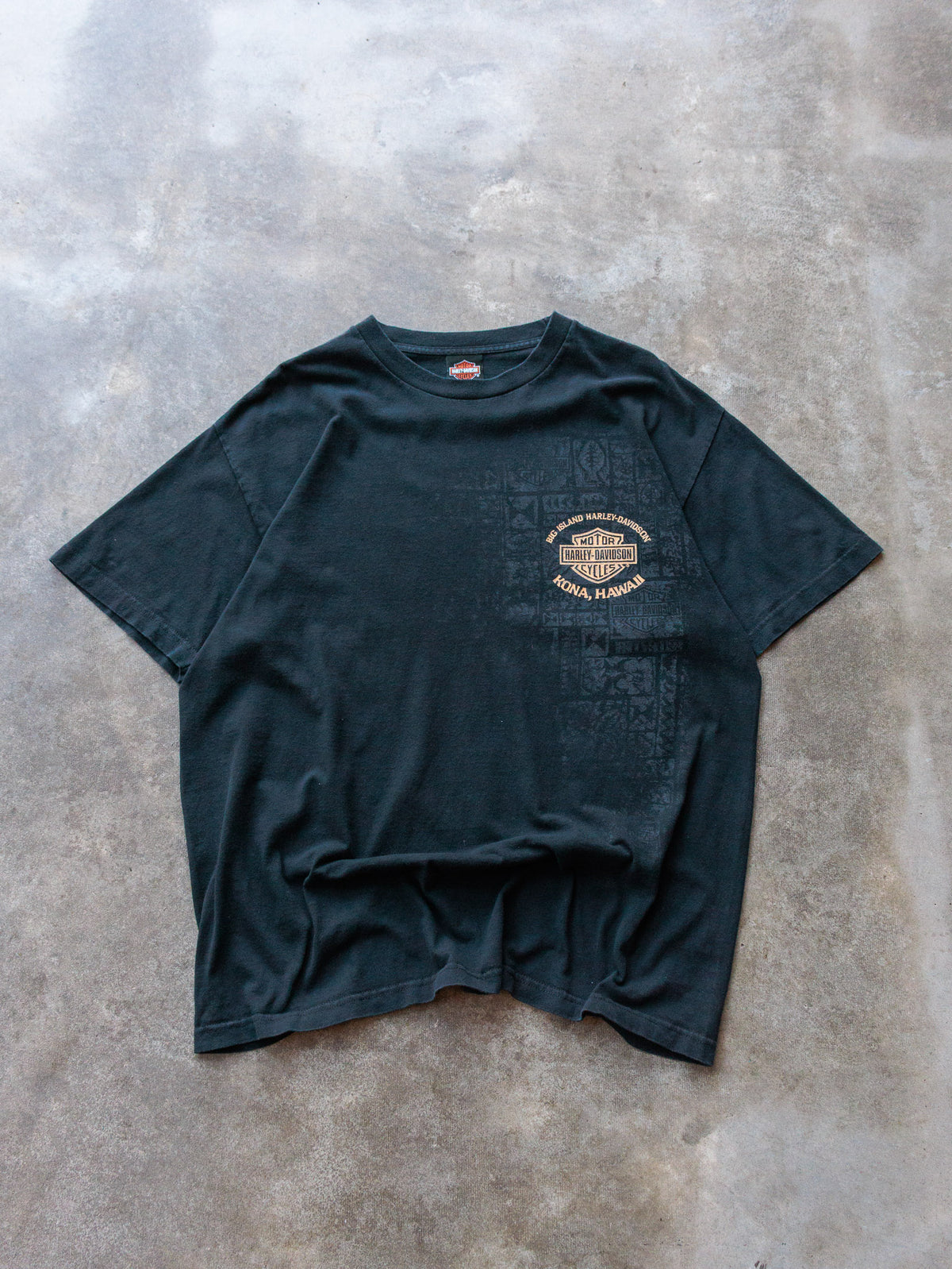 Vintage Harley-Davidson Big Island Kona Hawaii Tee (XL)