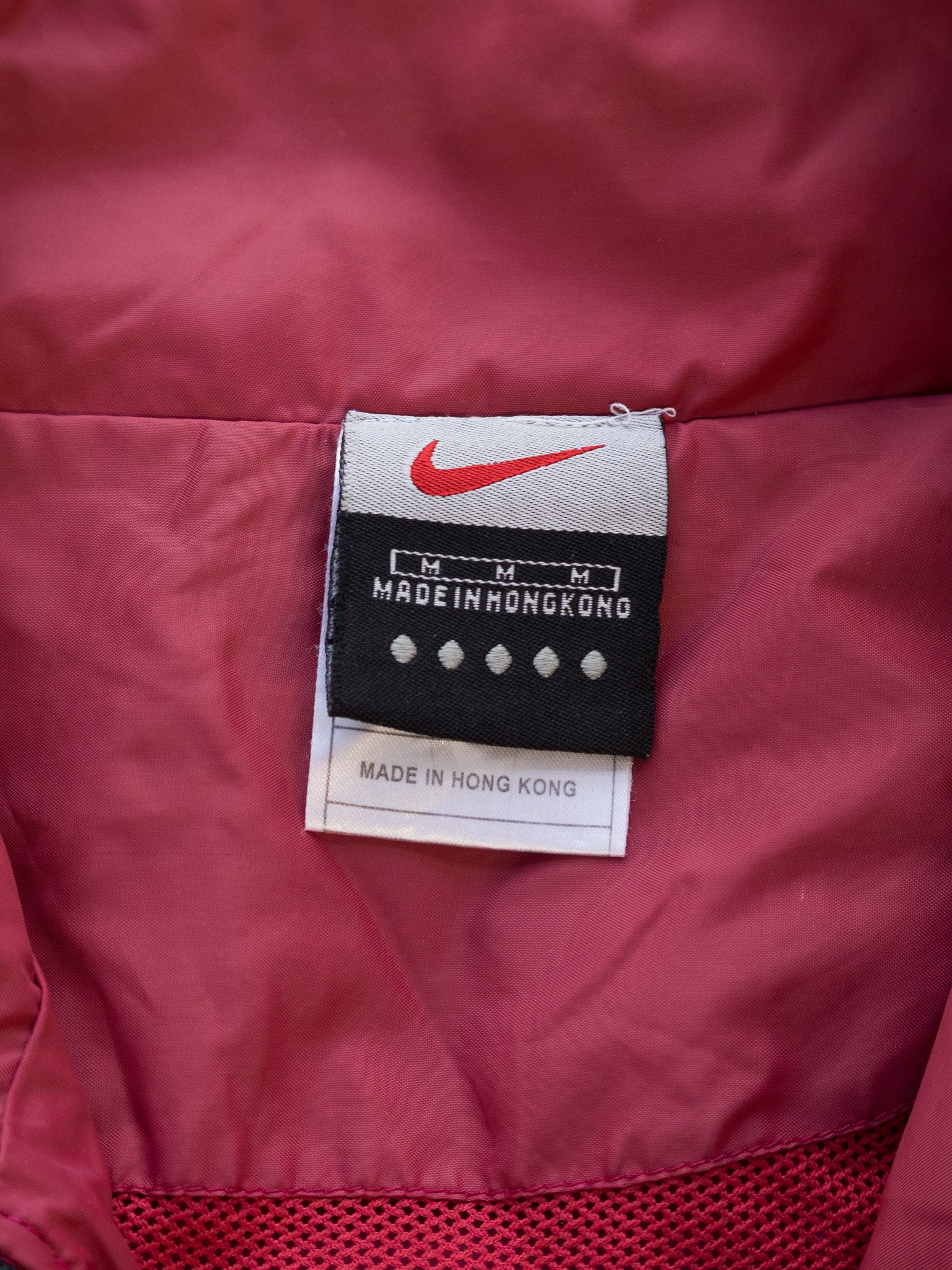 Vintage Red Nike Windbreaker Jacket (M)