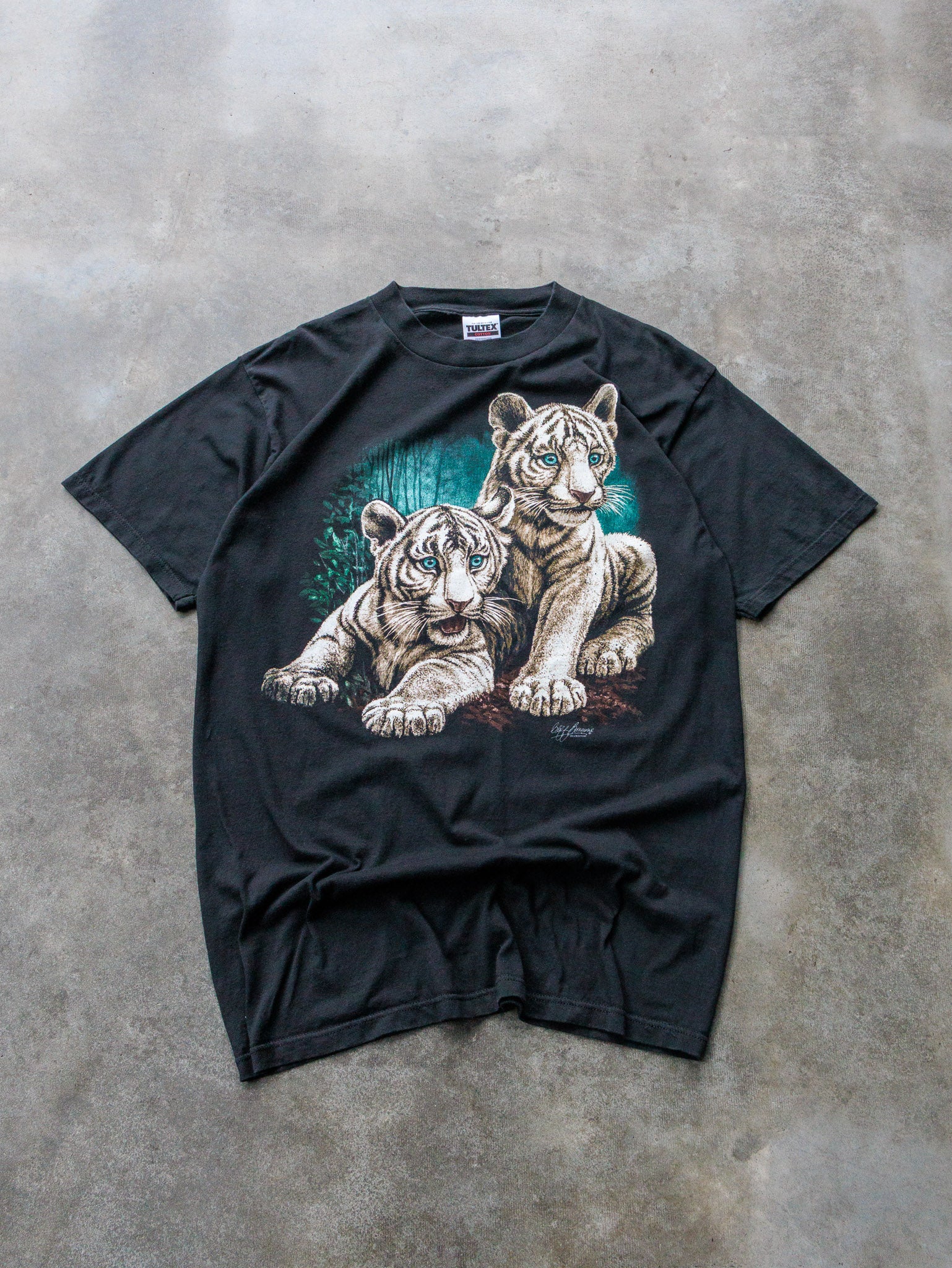 Vintage 90s Tiger Cubs Graphic Tee (L)