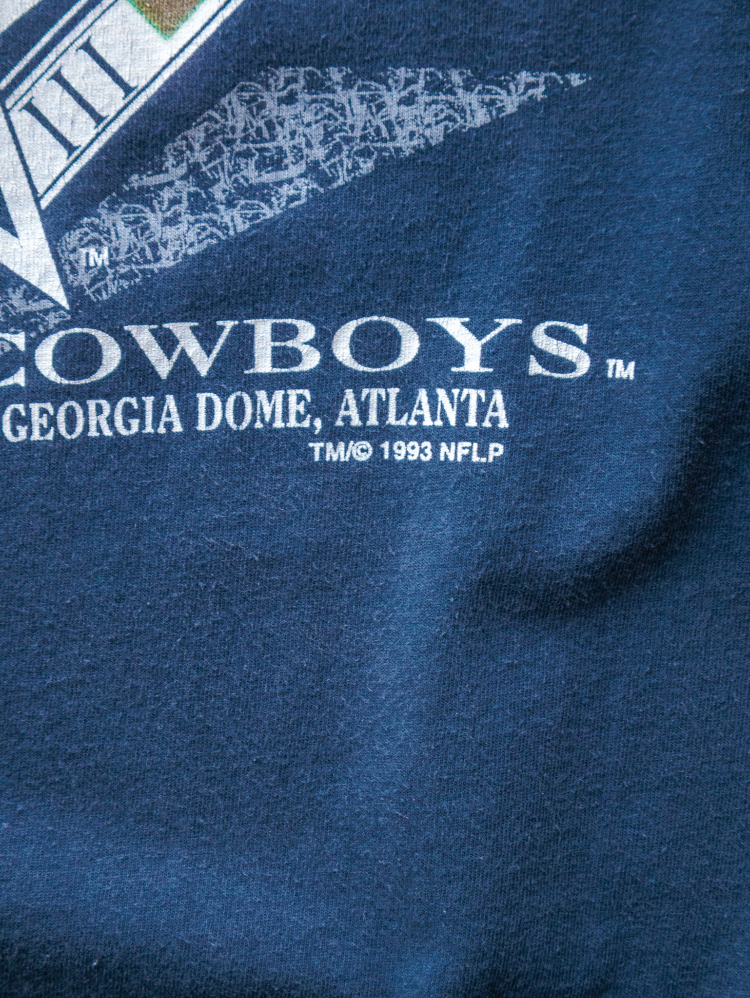 Vintage 1994 Navy Dallas Cowboys Super Bowl Champs Tee (XL)