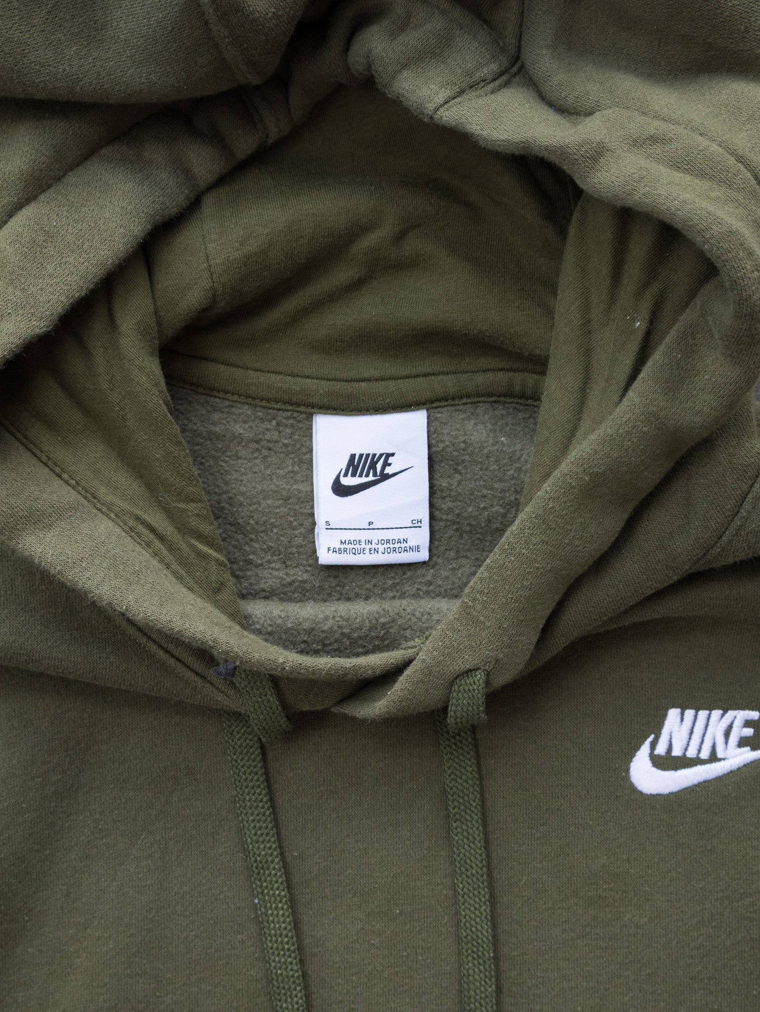 Vintage Green Nike Hoodie (S)