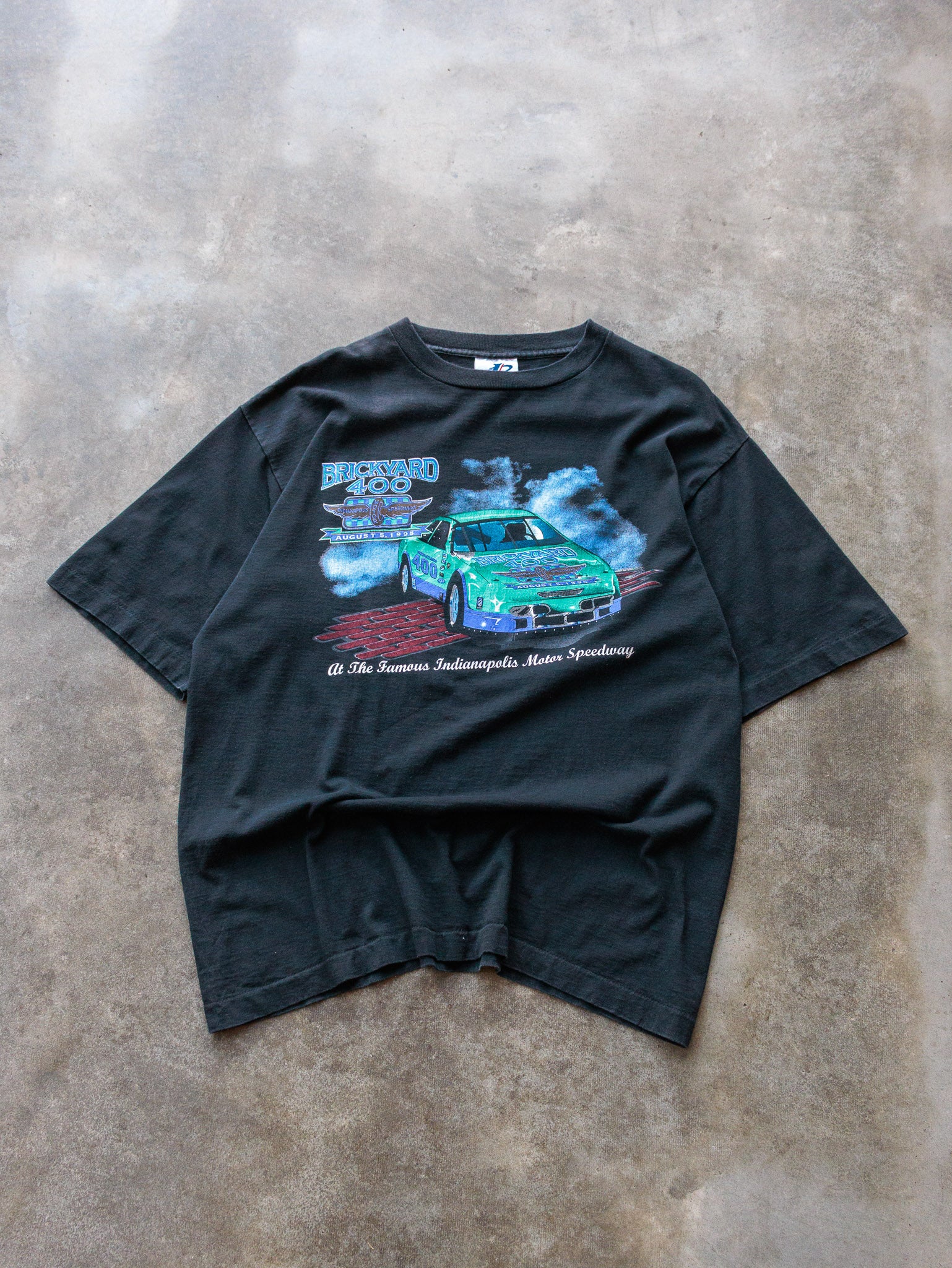 Vintage 1995 Brickyard 400 Motor Speedway Tee (L)