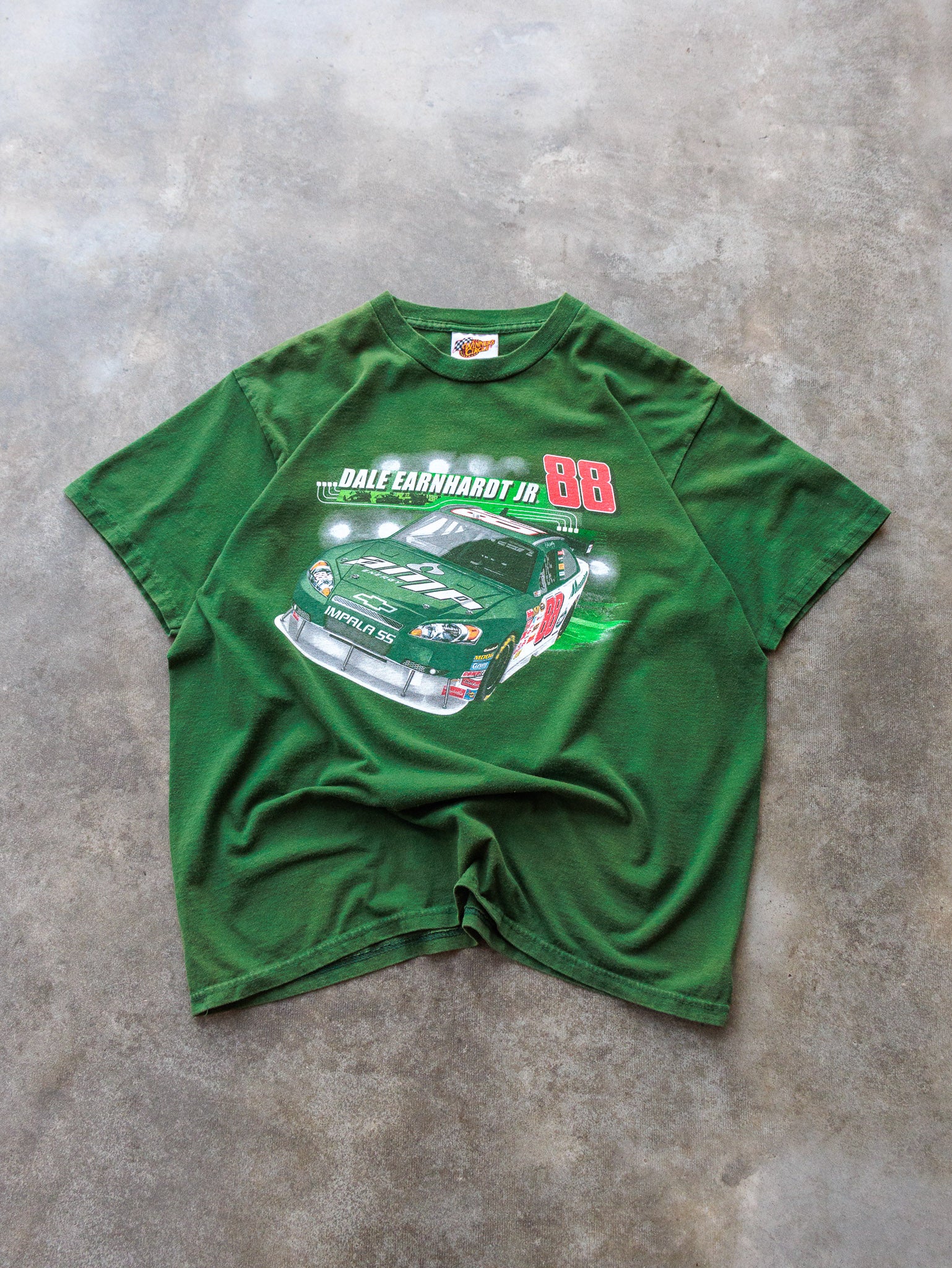 Vintage 2008 Green Dale Earnhardt Jr. Tee (XL)
