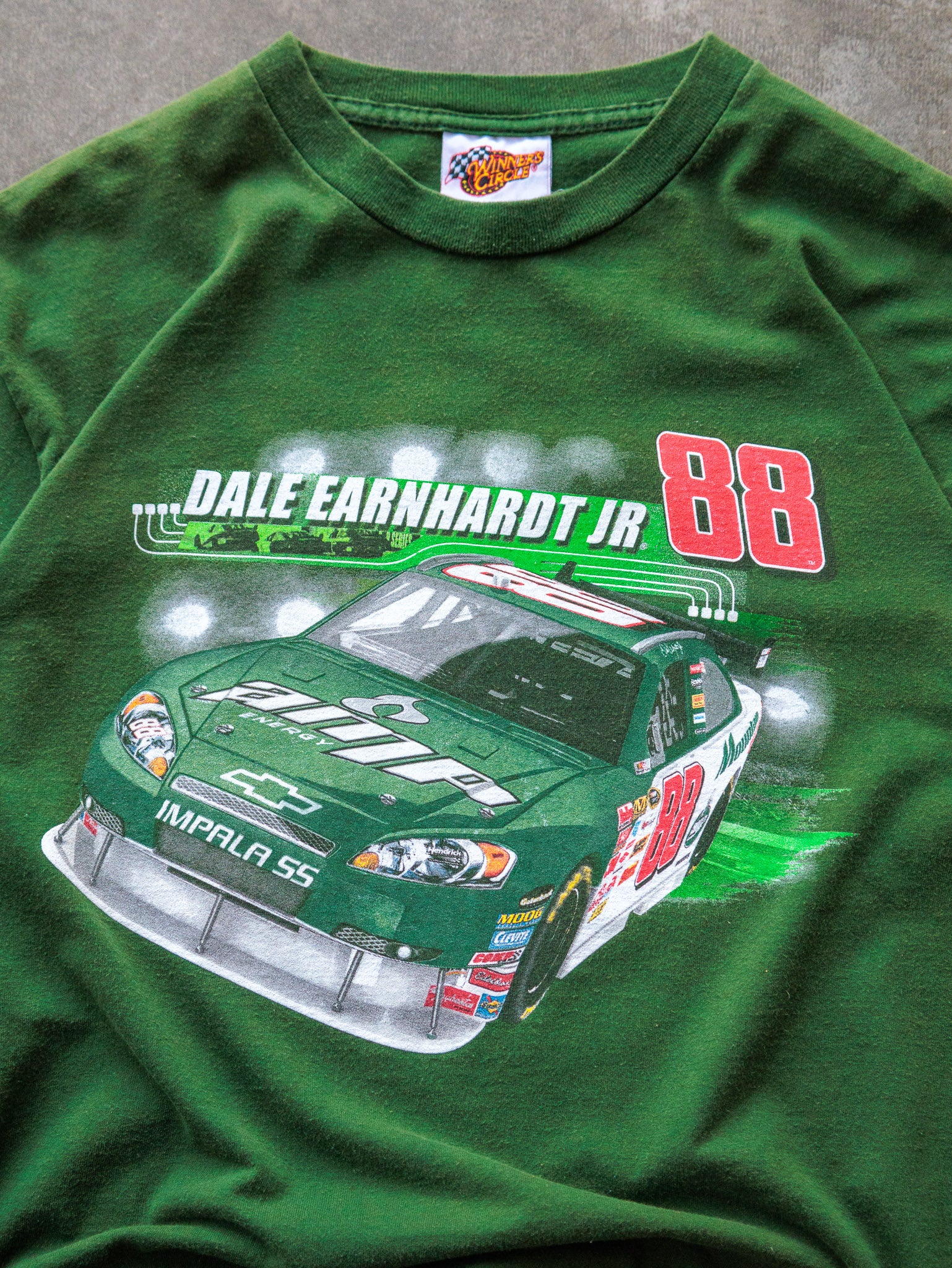 Vintage 2008 Green Dale Earnhardt Jr. Tee (XL)