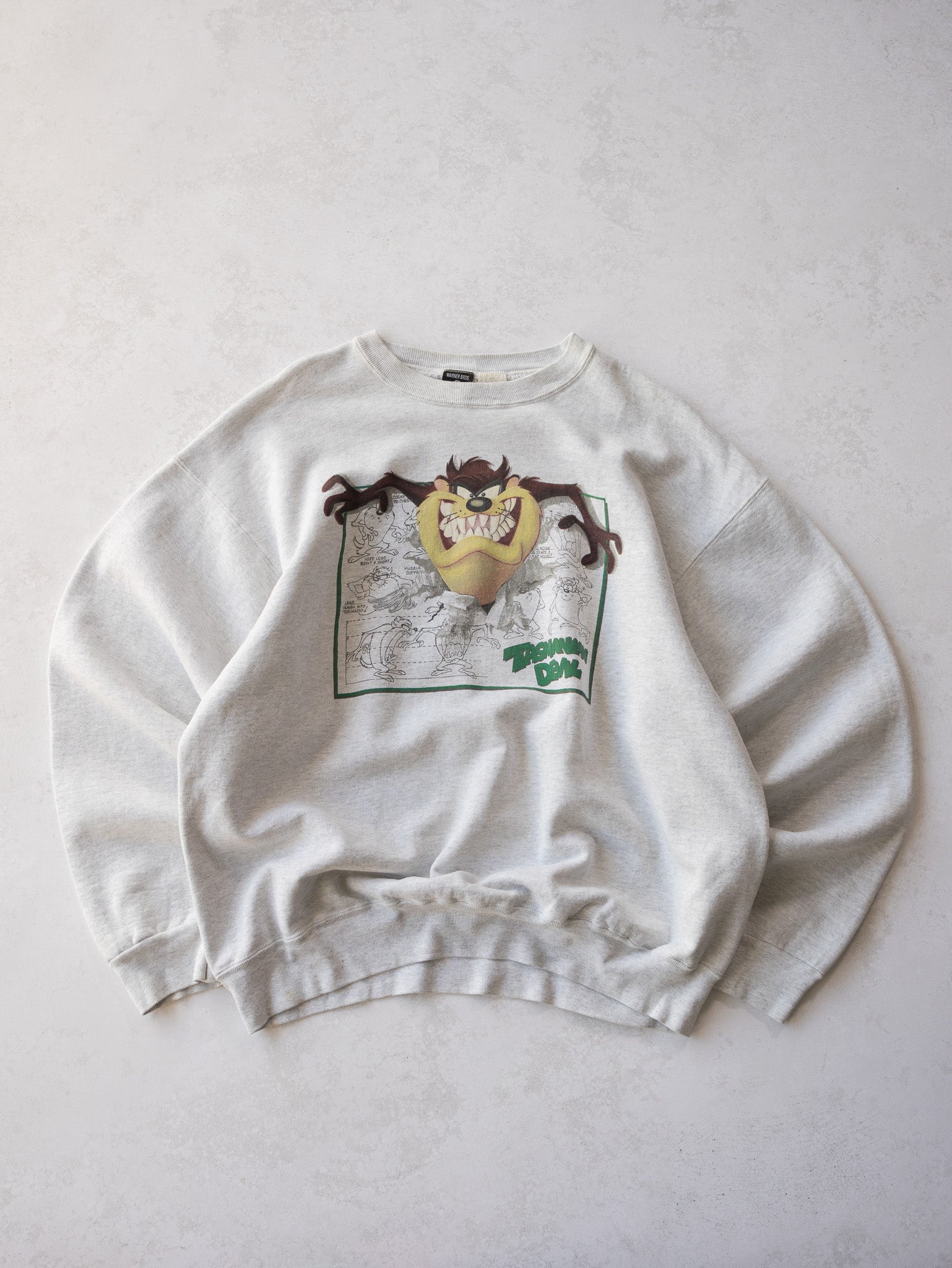 Vintage '90s Taz Looney Tunes Sweatshirt (XL)