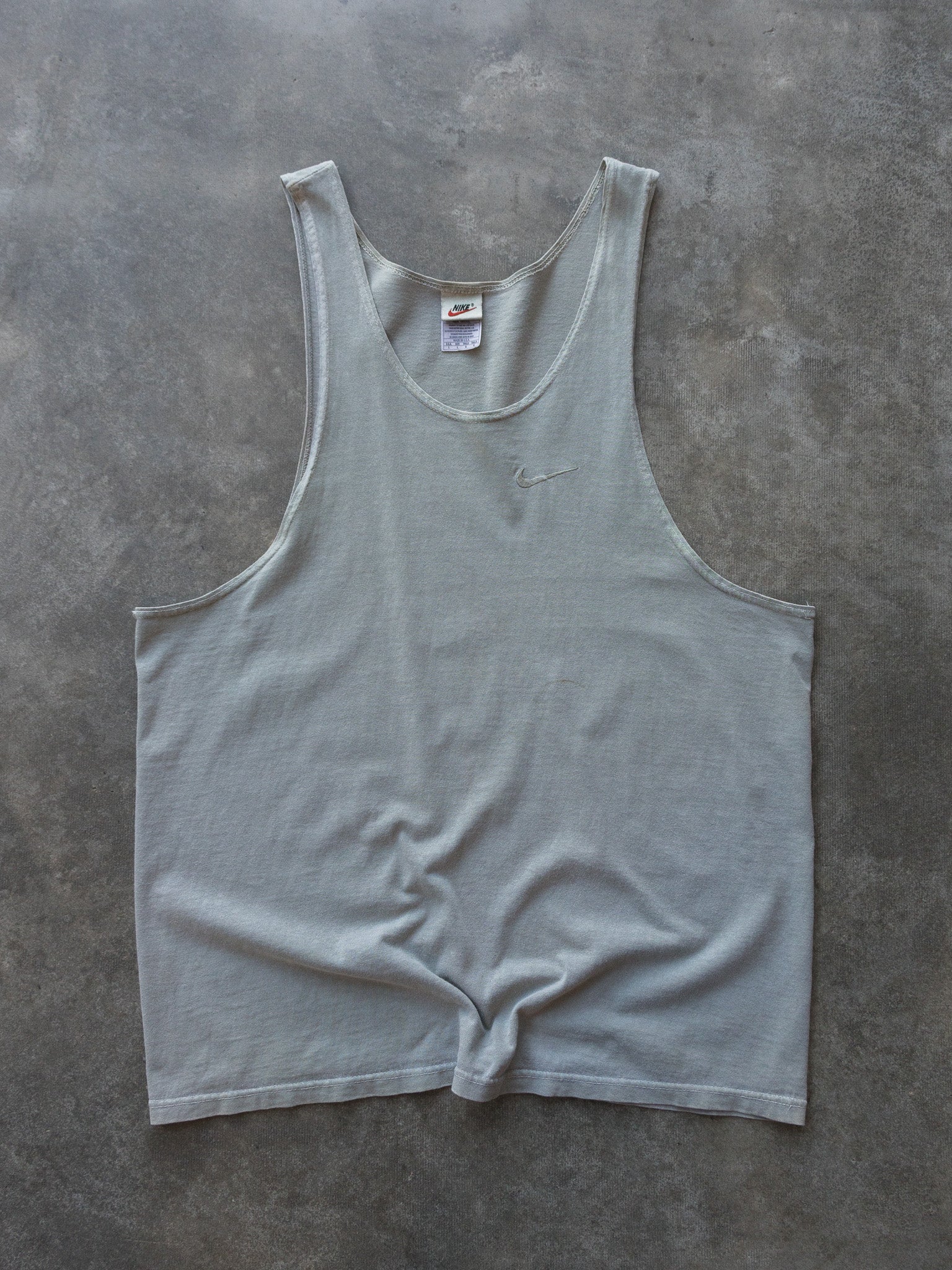 Vintage 90s Sage Green Nike Singlet (L)