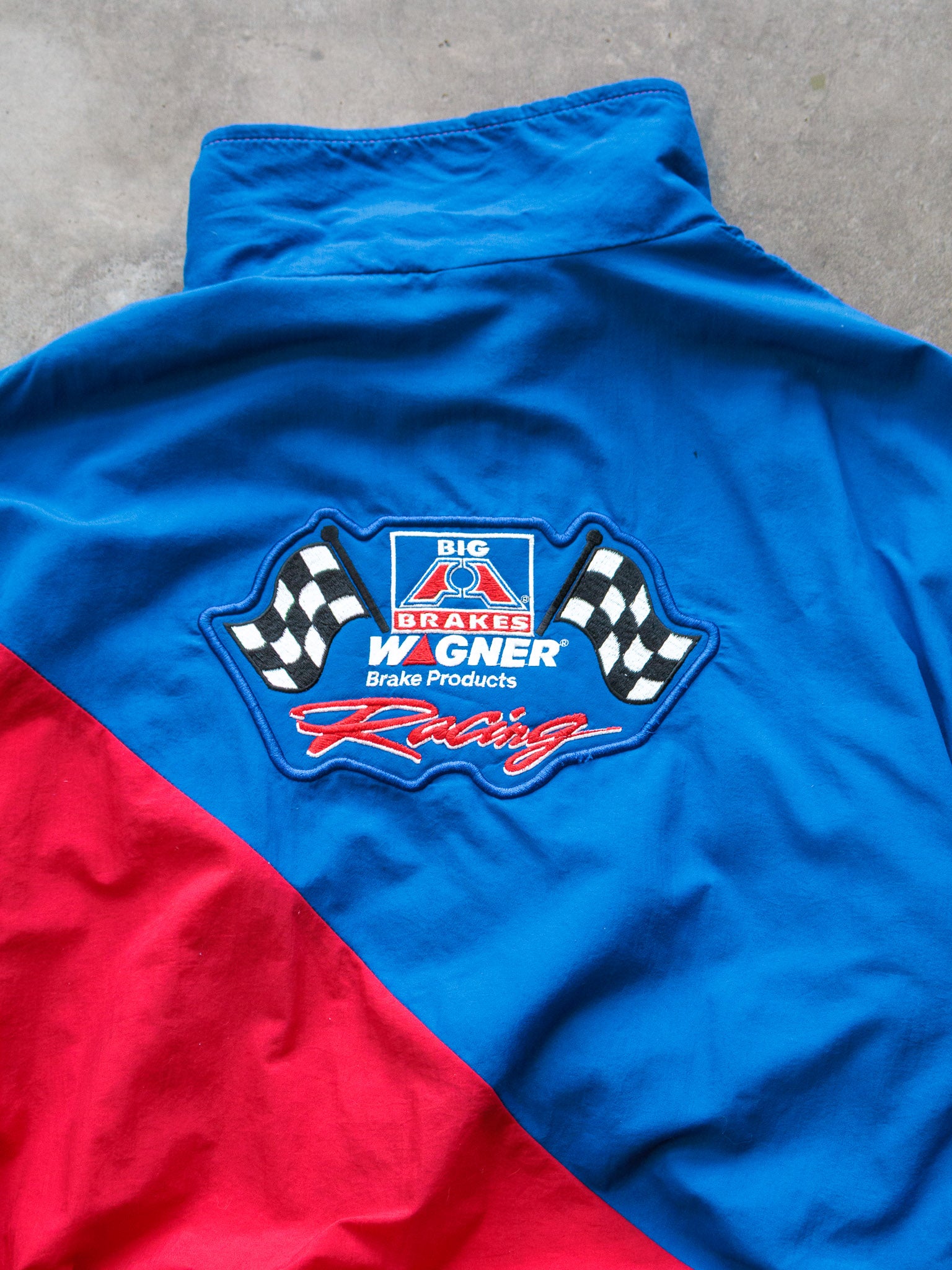 Vintage 90s Multi-Colour Wagner Racing Jacket (2XL)