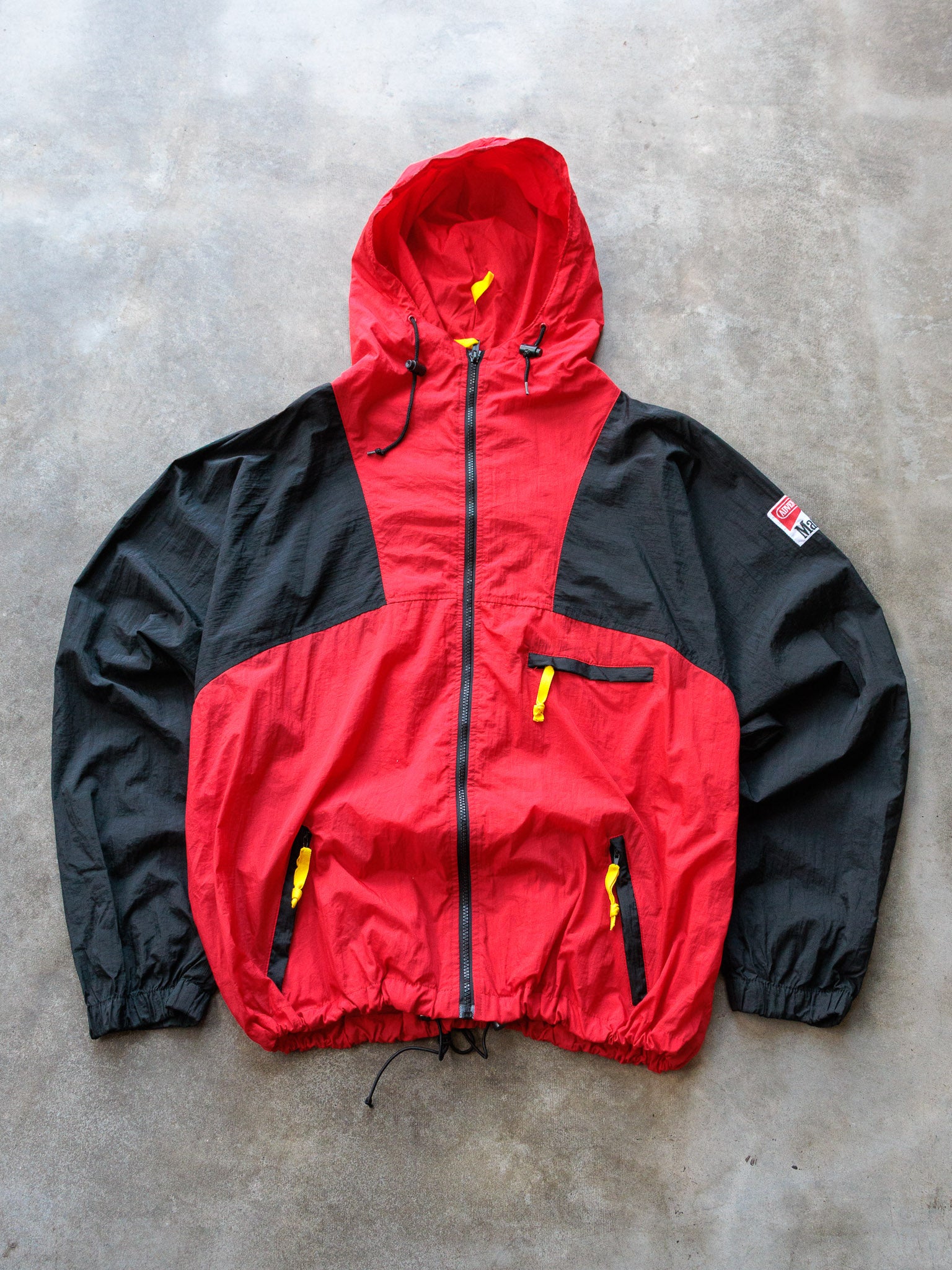 Vintage 90s Red & Black Marlboro Adventure Team Jacket (XL)