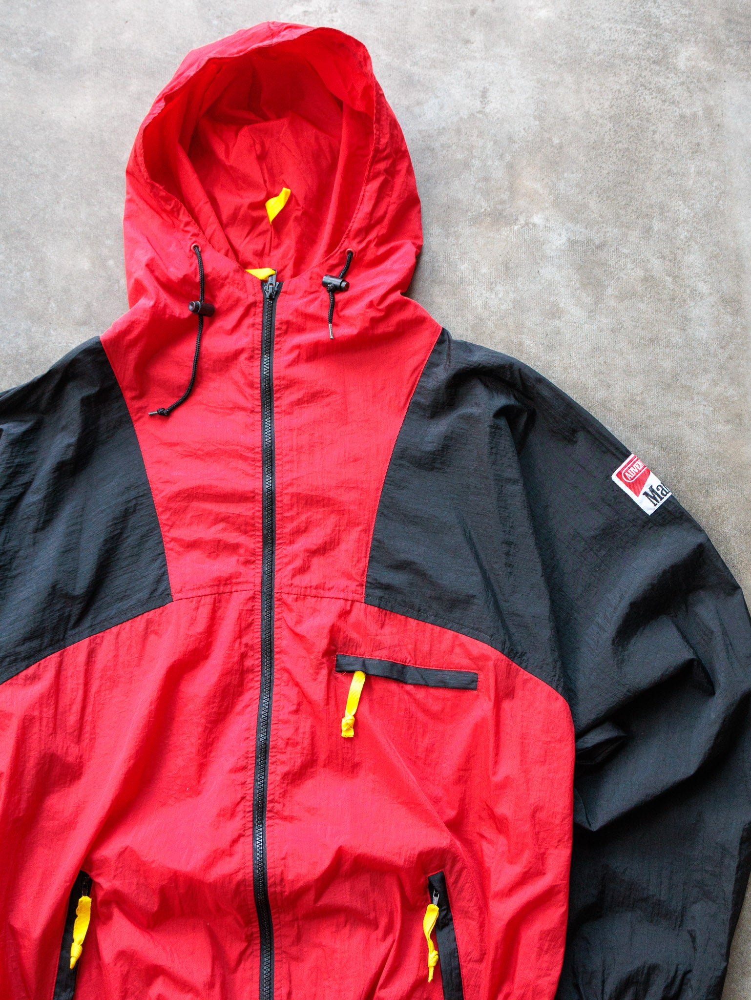 Vintage 90s Red & Black Marlboro Adventure Team Jacket (XL)