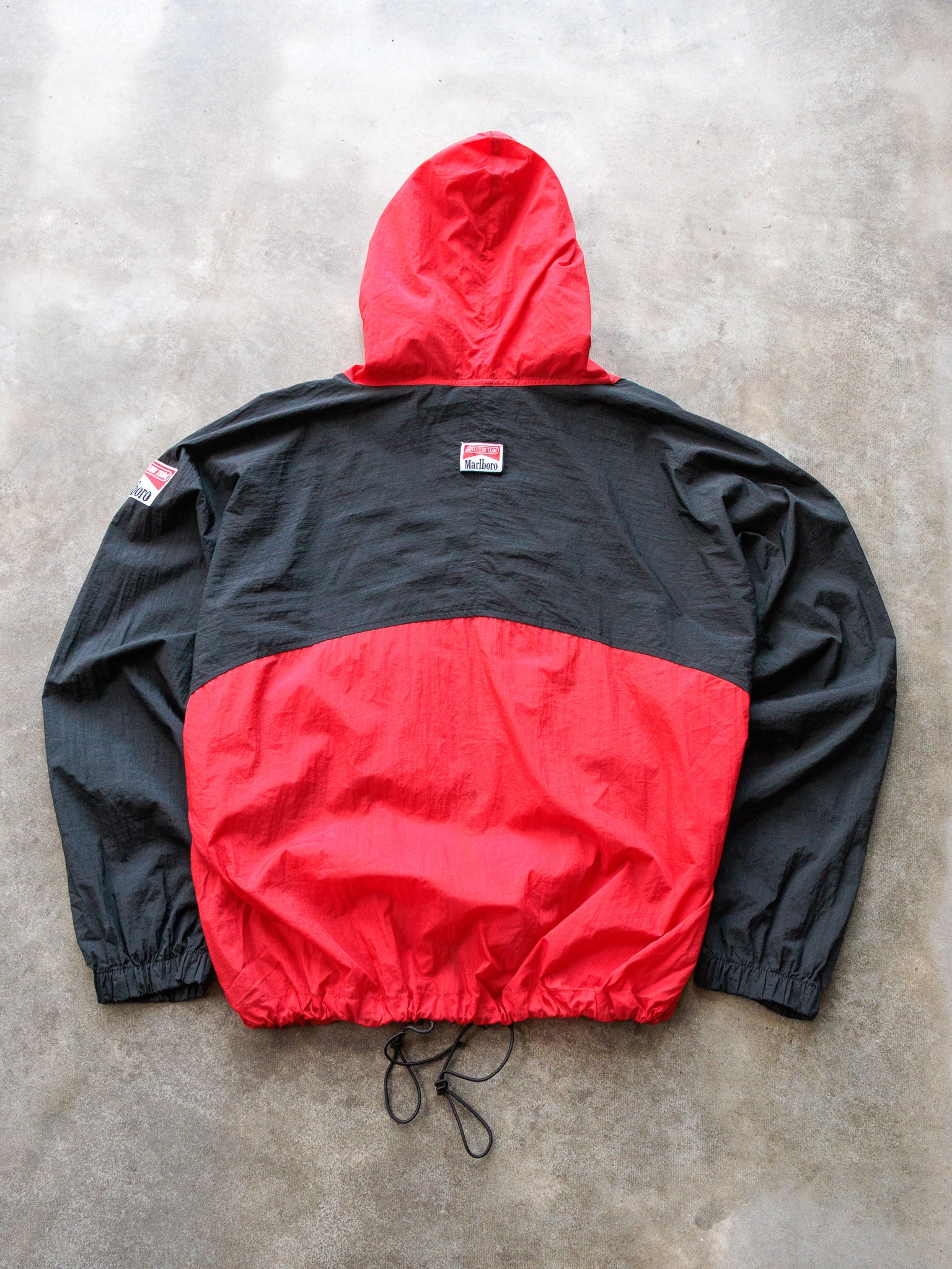 Vintage 90s Red & Black Marlboro Adventure Team Jacket (XL)