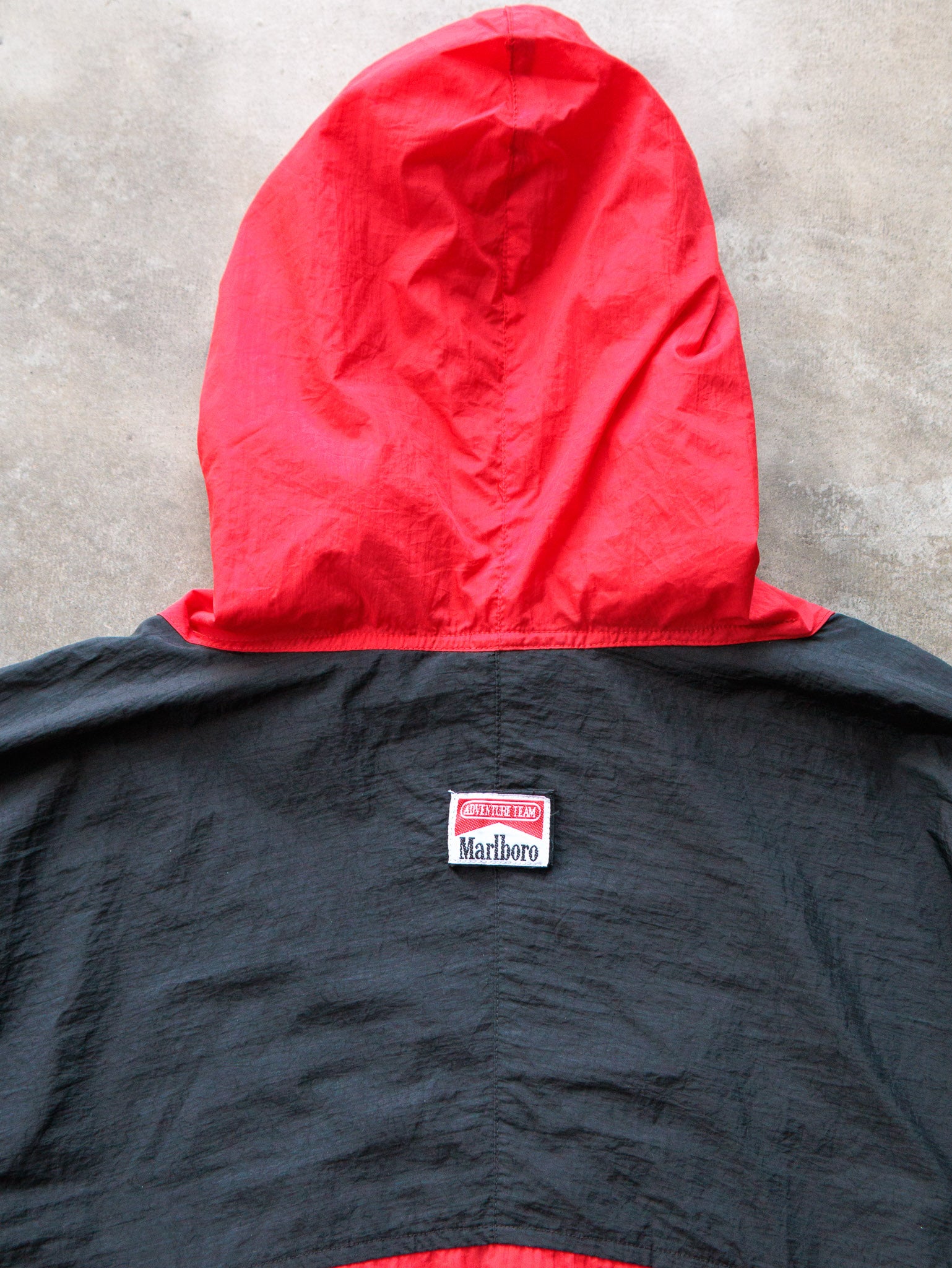 Vintage 90s Red & Black Marlboro Adventure Team Jacket (XL)