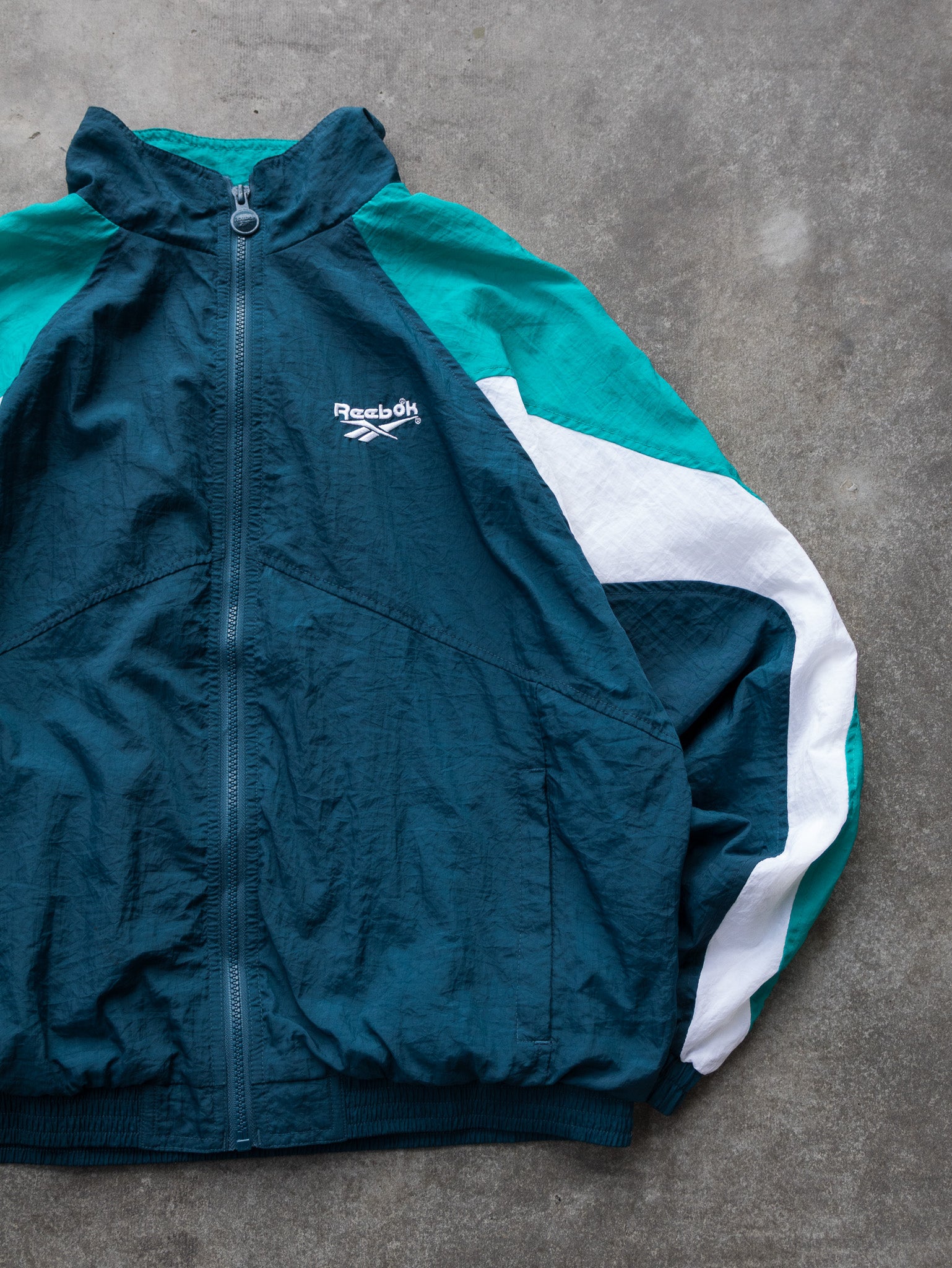 Vintage Reebok Colourblock Track Jacket (L)