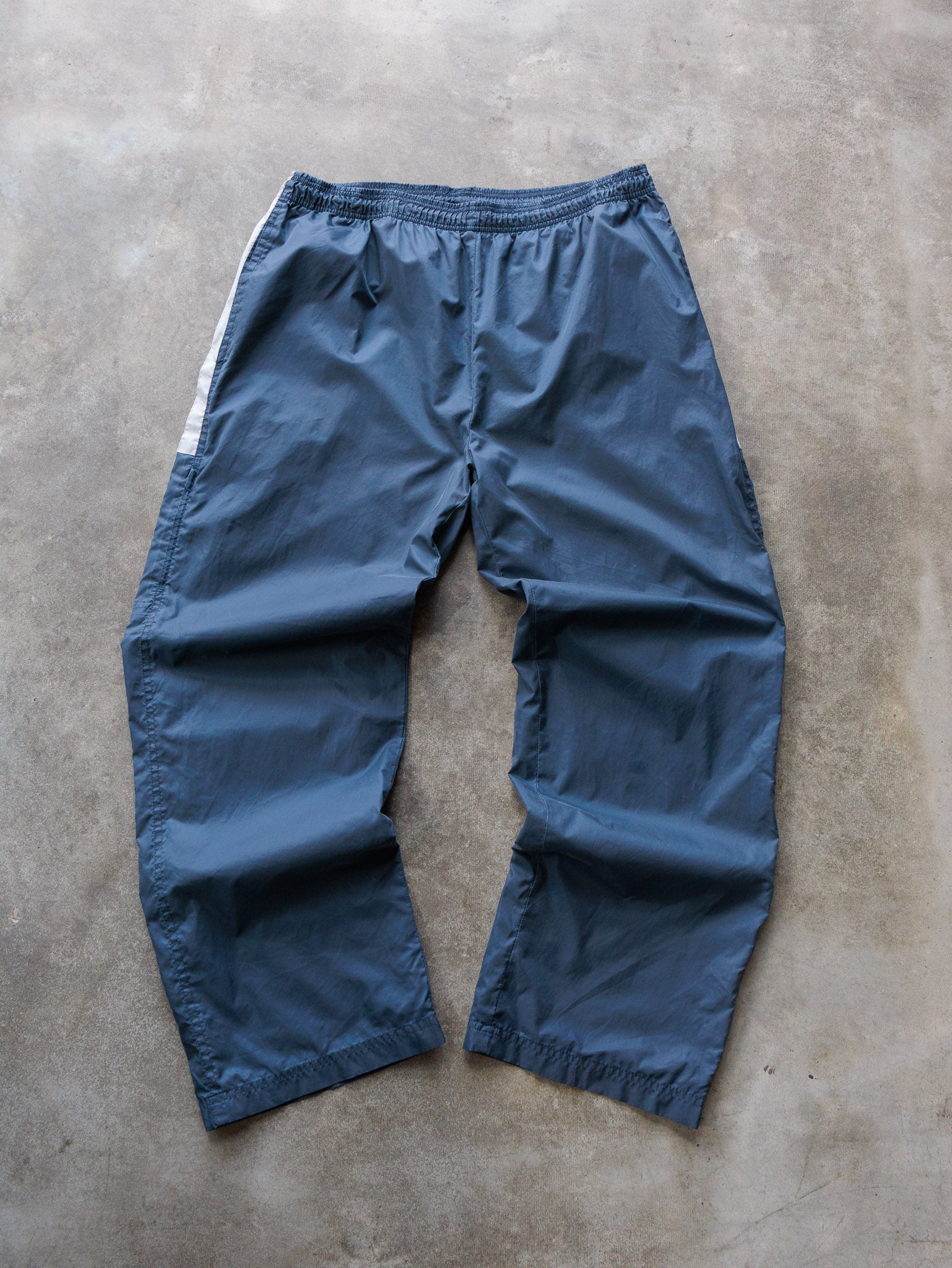 Vintage 00s Navy Reebok Track Pants (M)