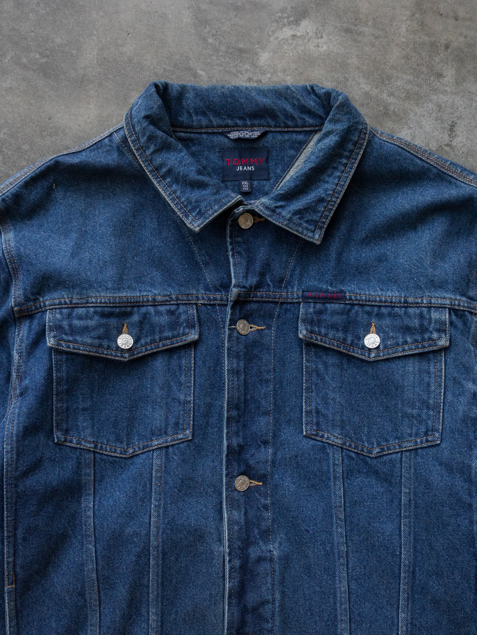 Vintage Tommy Jeans Denim Jacket (2XL)